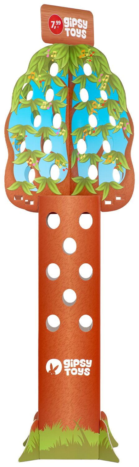 Birdies Plüsch 140er Display