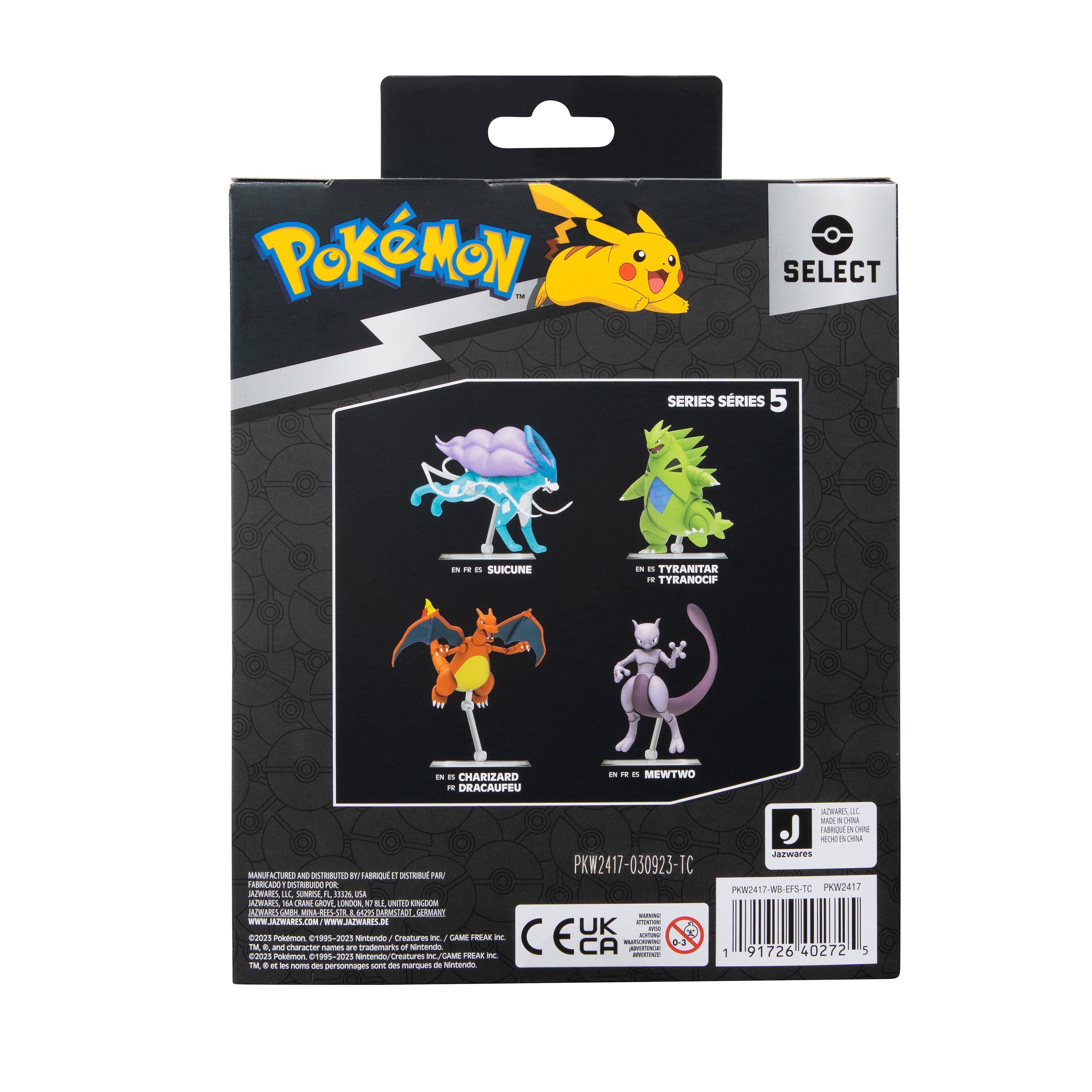 Pokémon - Select Figur - Mewtu 15 cm Pokémon - Select Figur - Mewtu 15 cm