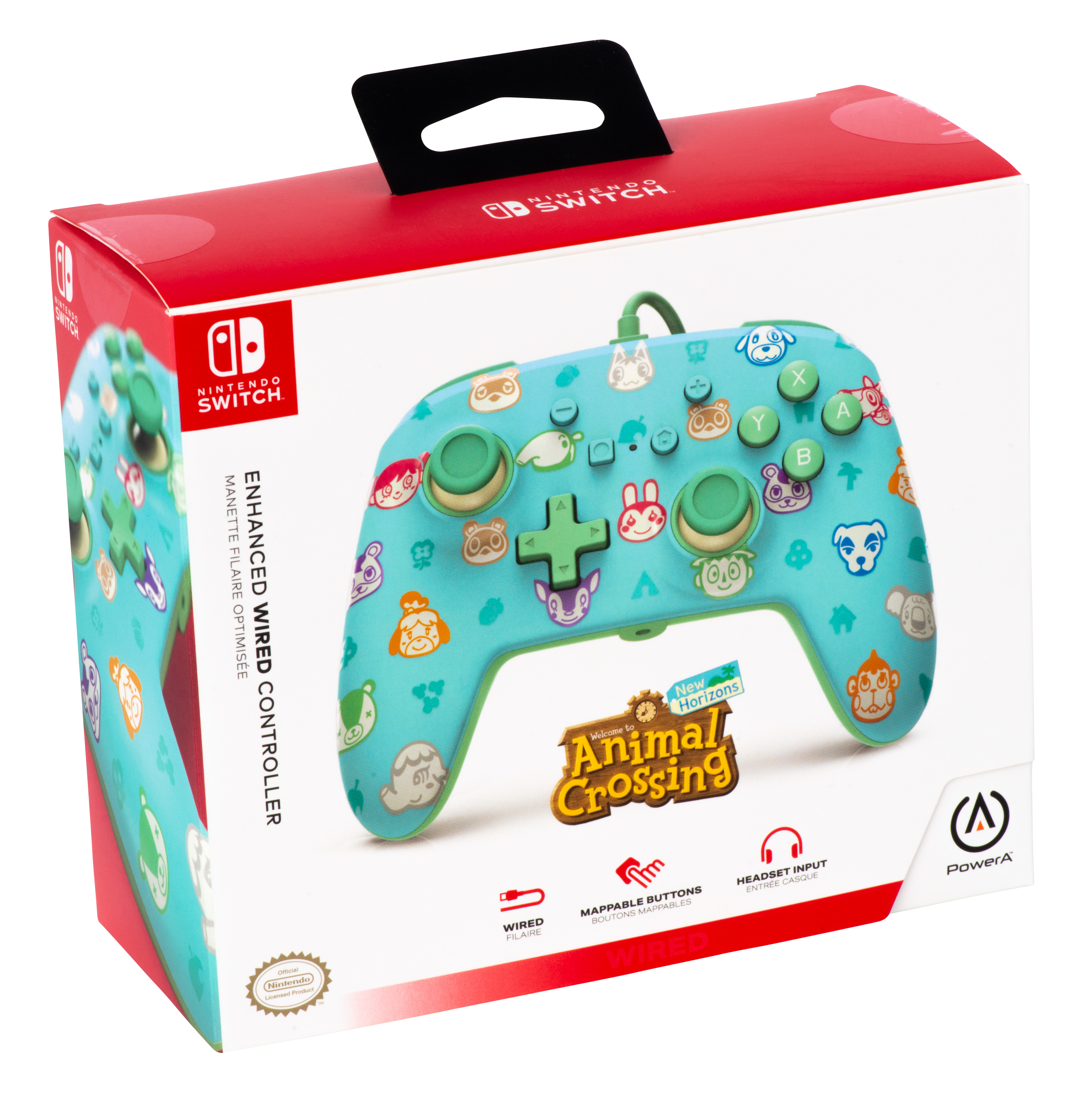 Nintendo Switch Animal Crossing Controller kabelgebunden 