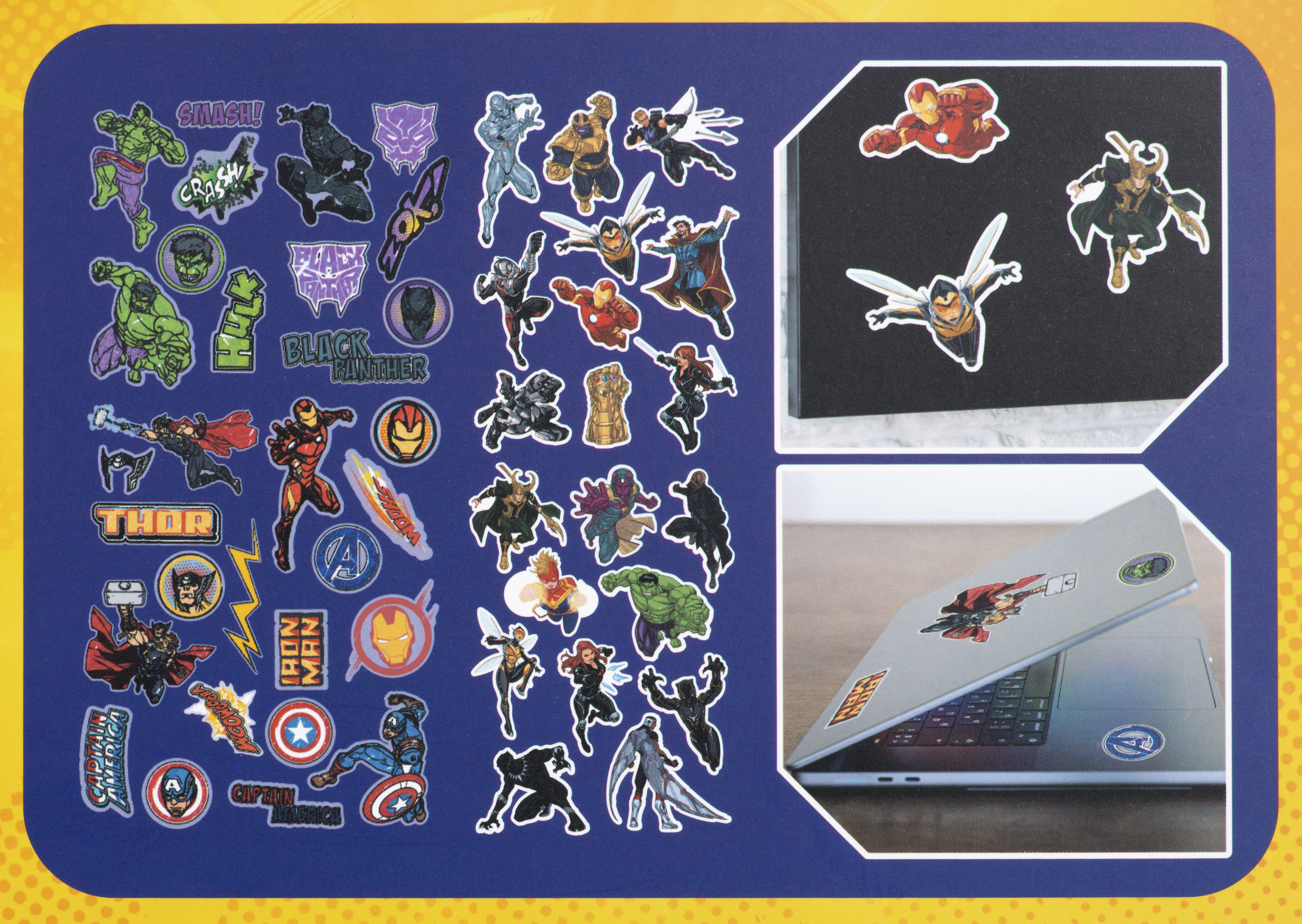 Avengers - Magnet & Tech Sticker Set