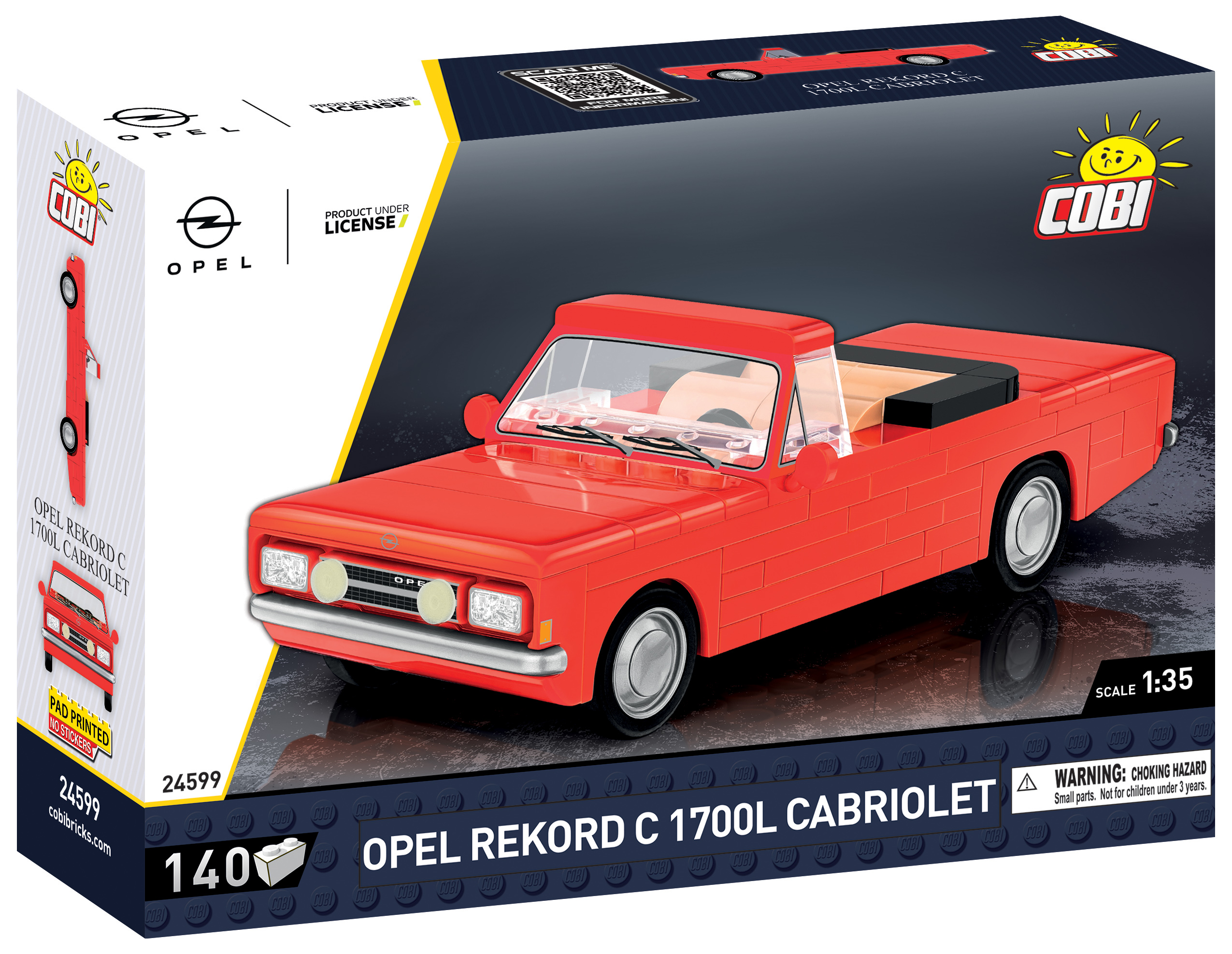 Cobi - Opel Rekord 1700 L Cabrio