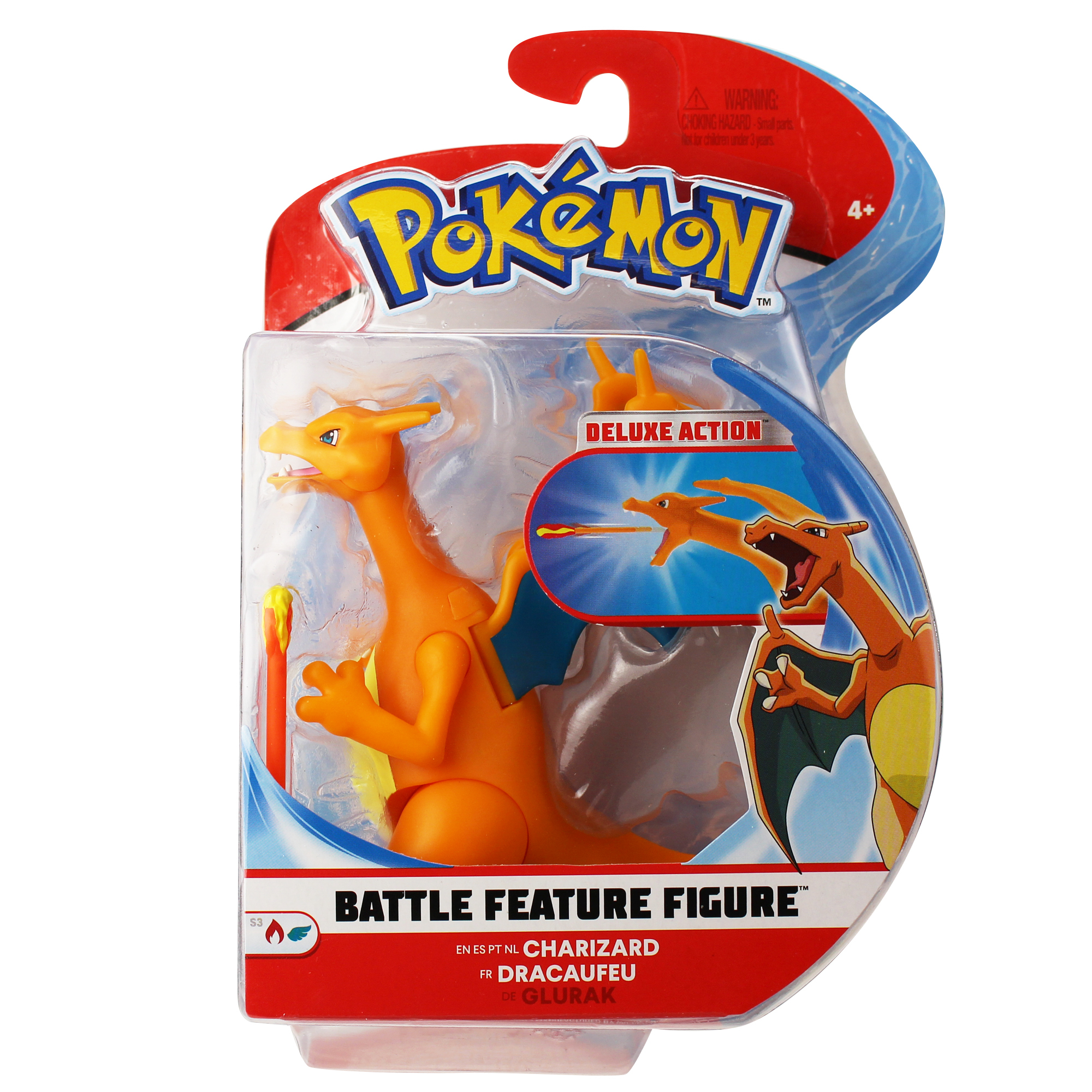 Pokémon - Battle Feature Figur - Glurak