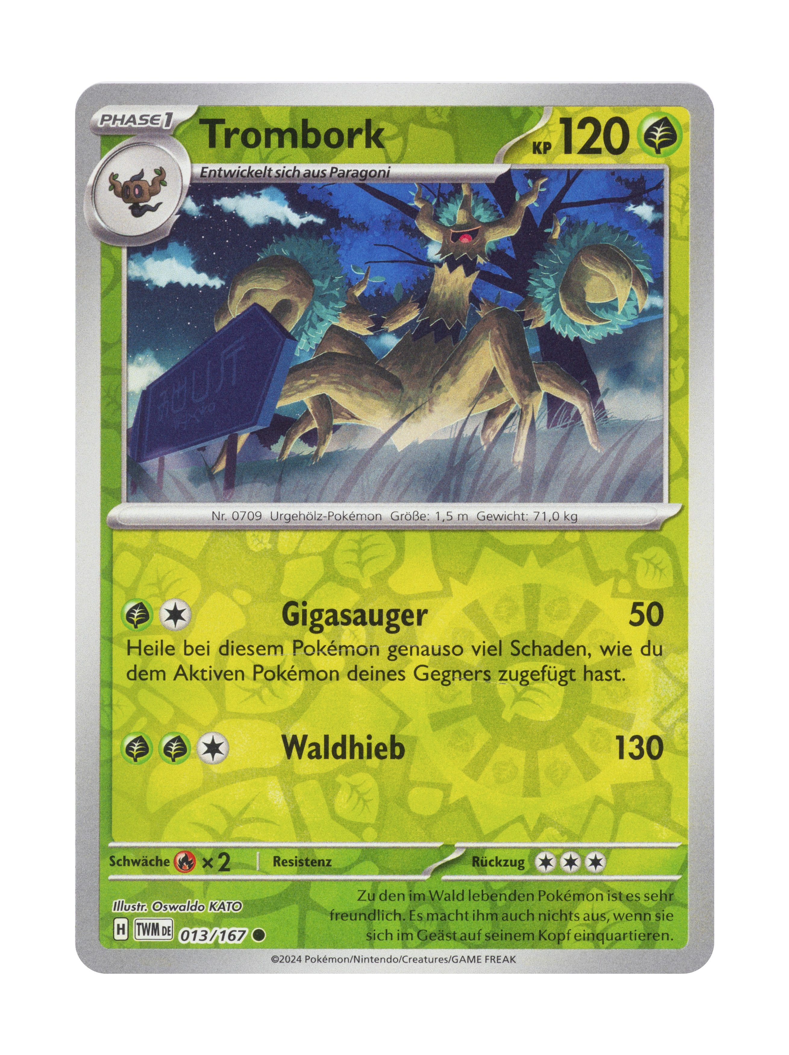 Pokémon Reverse Holo Karrte