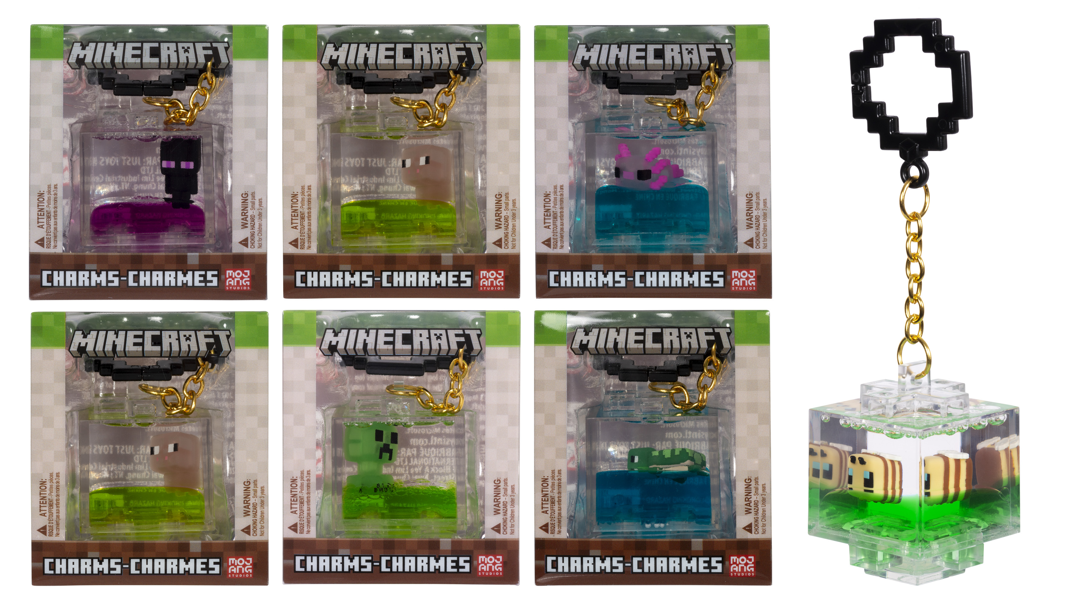 Minecraft - Charms Schlüsselanhänger Minecraft - Charms Schlüsselanhänger