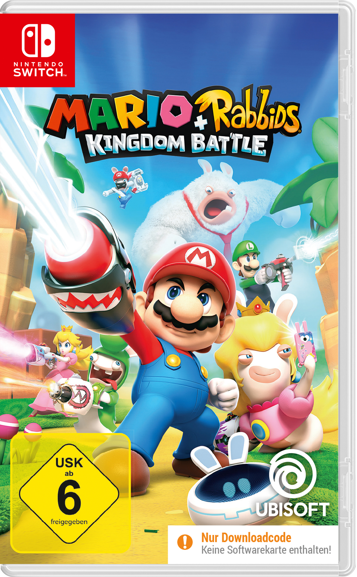 Mario & Rabbids Kingdom Battle (Code in the Box) Mario & Rabbids Kingdom Battle (Code in the Box)