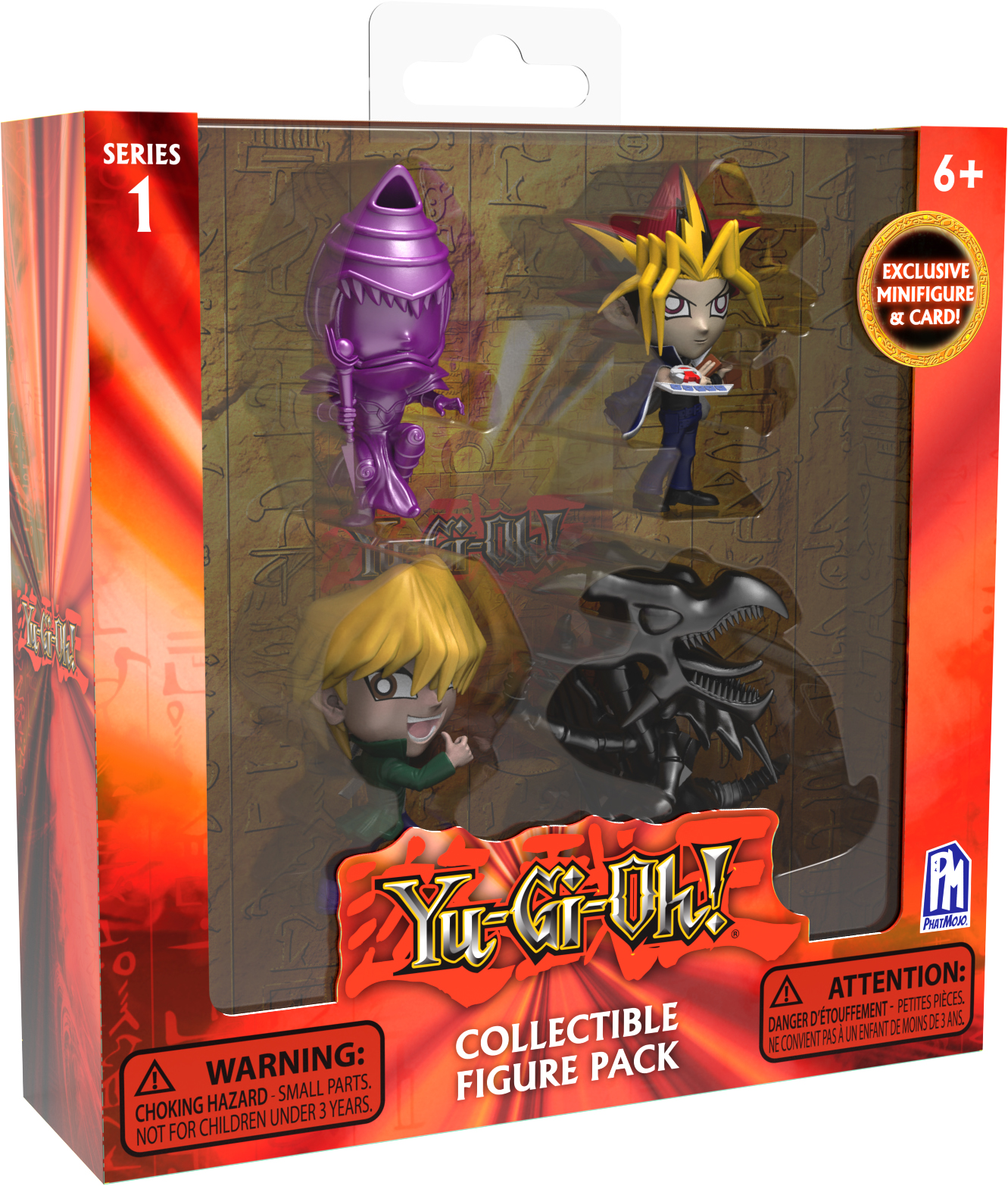 Yu-Gi-Oh! Minifiguren 4er Pack Series 1 V2