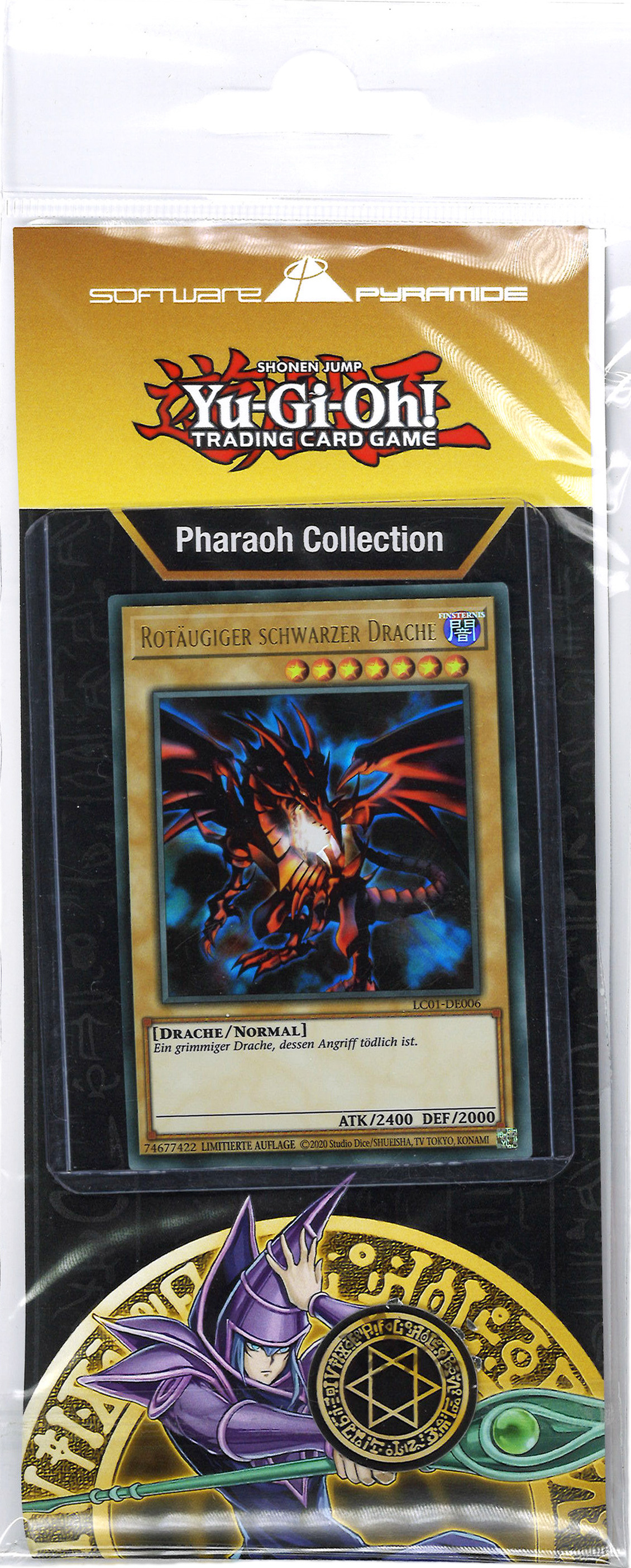 Yu-Gi-Oh Pharaoh Collection Volume 1 - 20er Booster Pack Yu-Gi-Oh Pharaoh Collection Volume 1 - 20er Booster Pack