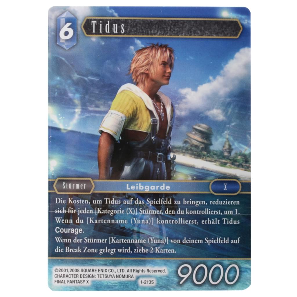 Square Enix Final Fantasy X Starter - Wind & Wasser Trading Cards Square Enix Final Fantasy X Starter - Wind & Wasser Trading Cards