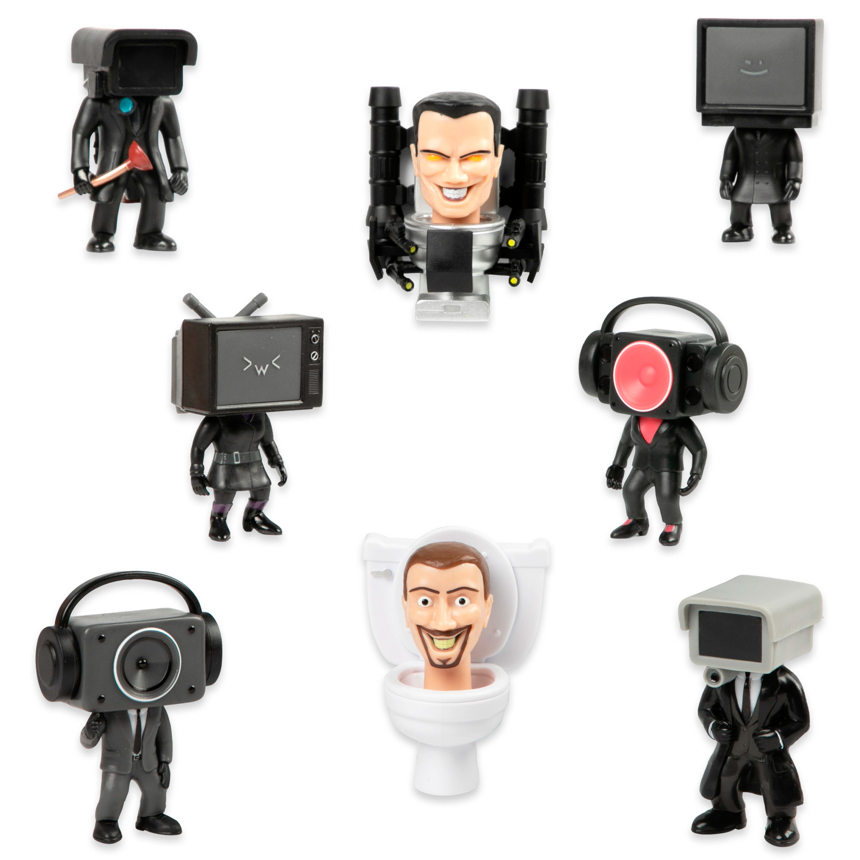 Skibidi Toilet - Standard Figur Serie 1 ca. 11,5 cm