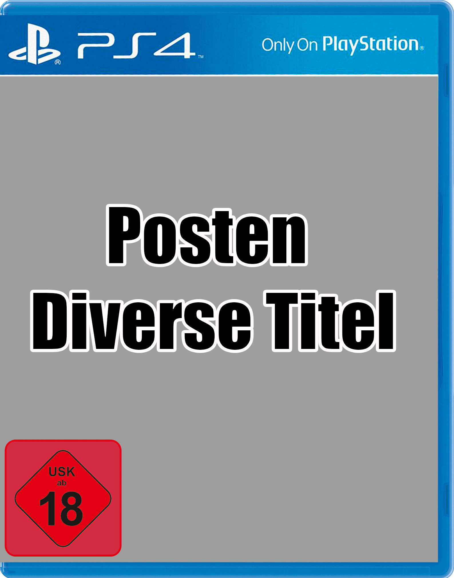 Posten PlayStation 4 - USK 18