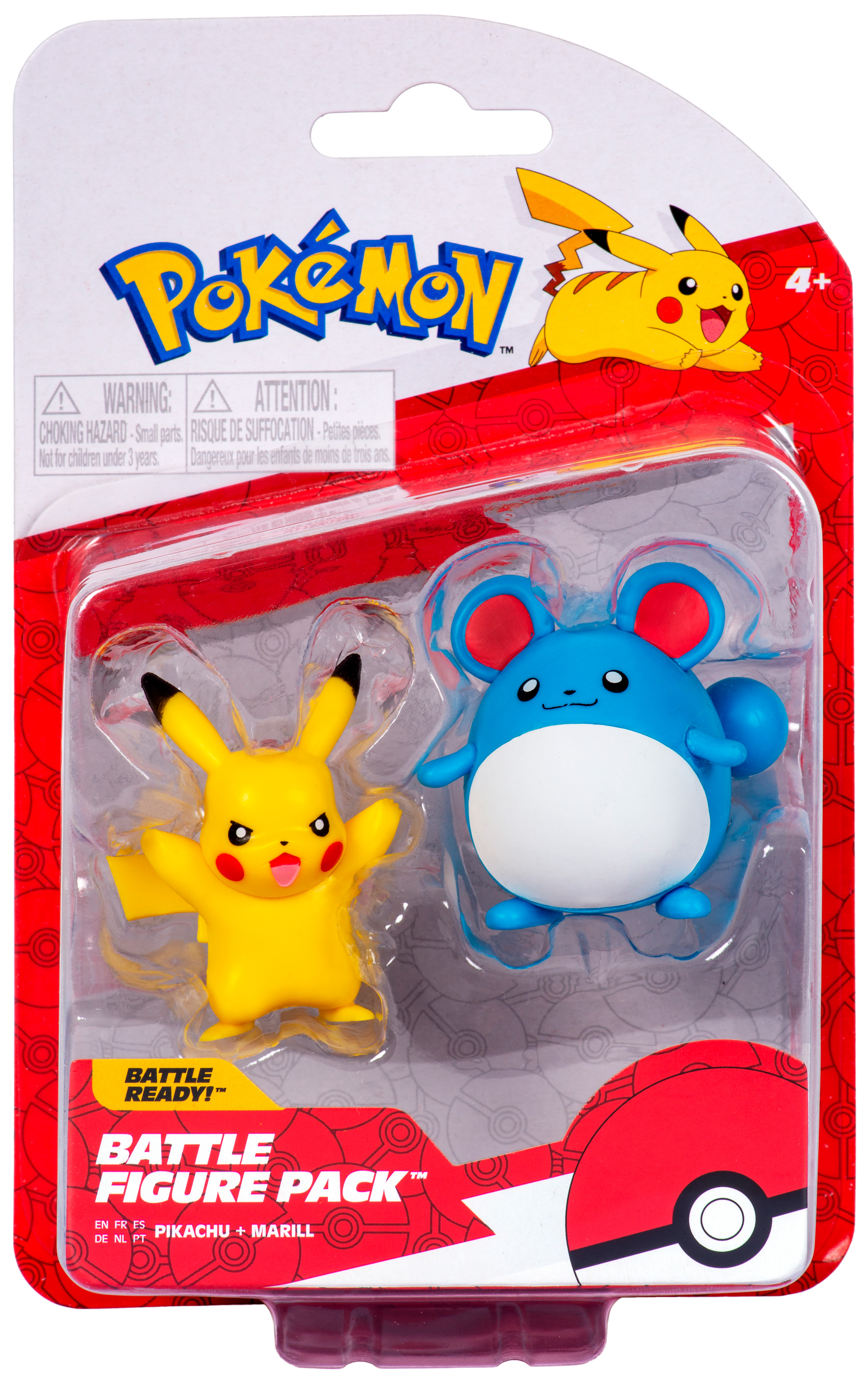 Pokémon - Battle Figure Pack - Marill & Pikachu