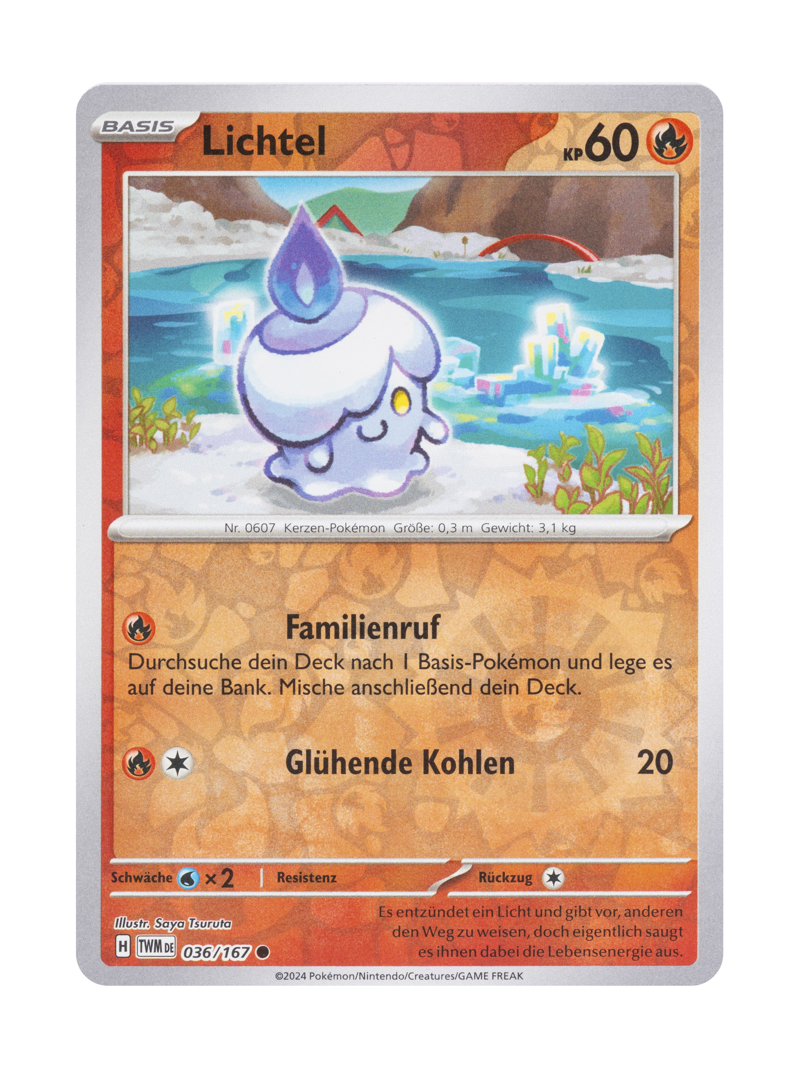 Pokémon Reverse Holo Karrte