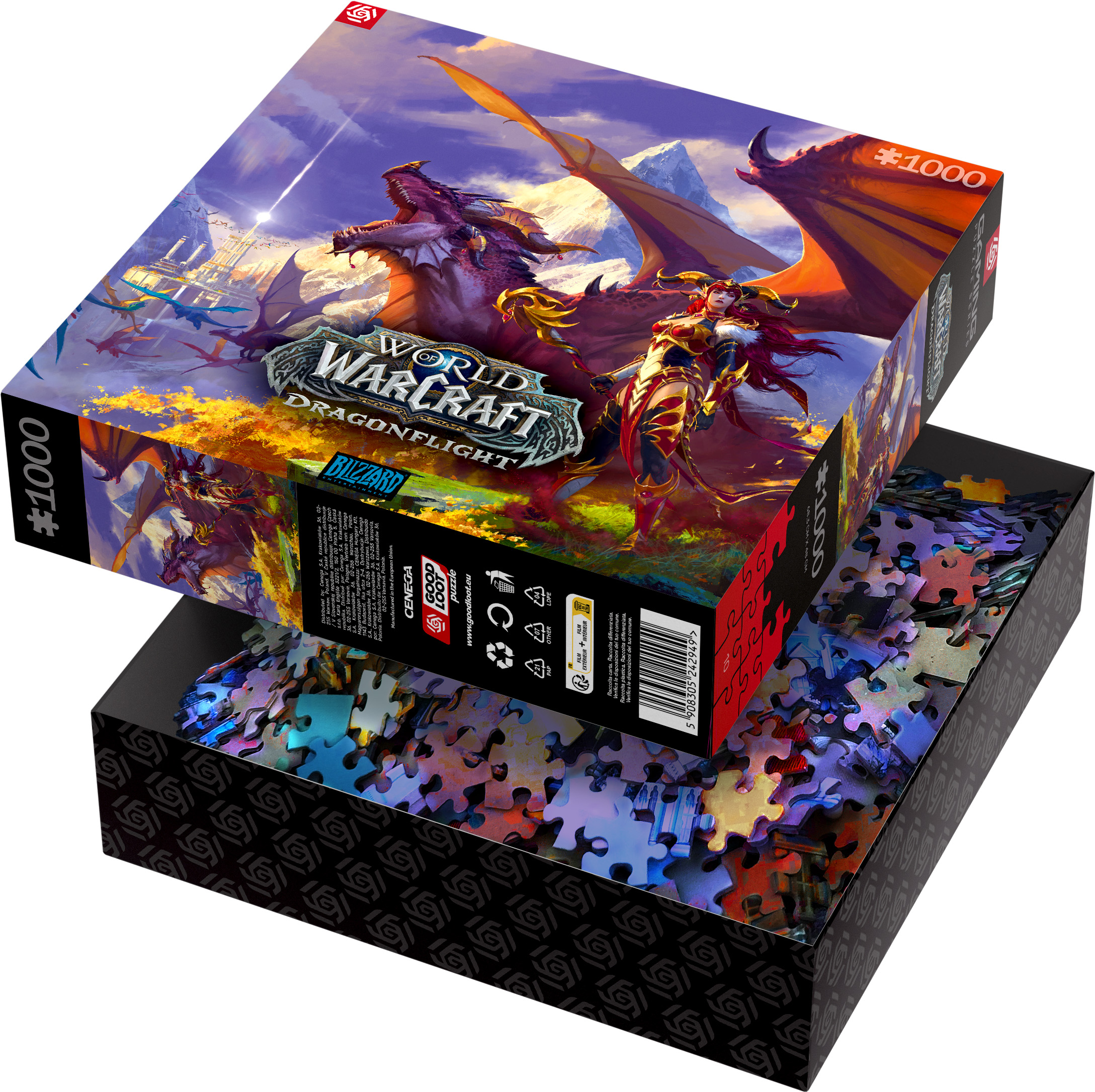 Puzzle - World of Warcraft: Dragonflight - 1000 Teile