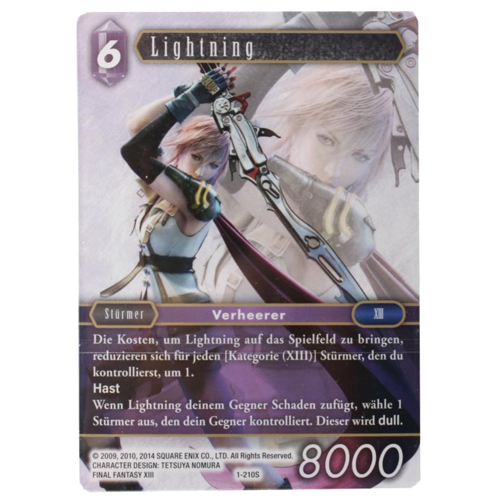 Square Enix Final Fantasy XIII Starter TCG - Eis & Blitz Square Enix Final Fantasy XIII Starter TCG - Eis & Blitz