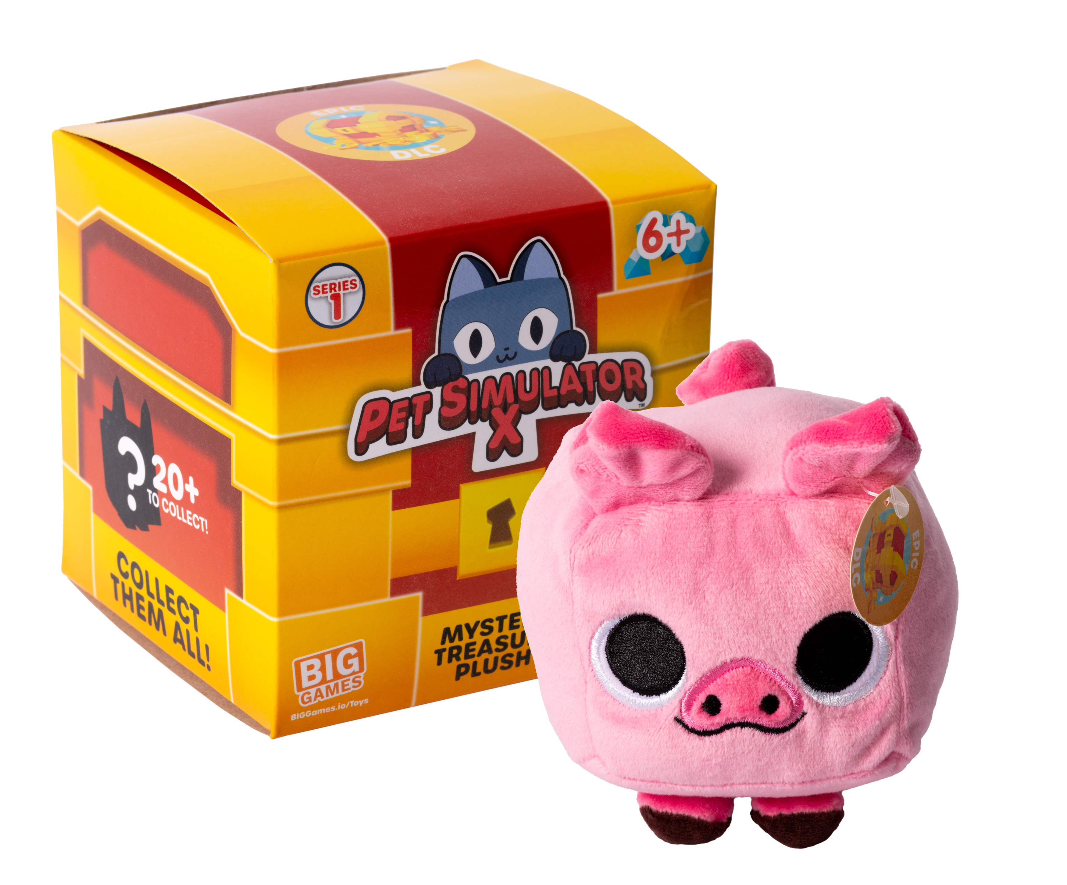 Pet Simulator X - Mystery Treasure Plush - Plüsch 10 cm Pet Simulator X - Mystery Treasure Plush - Plüsch 10 cm