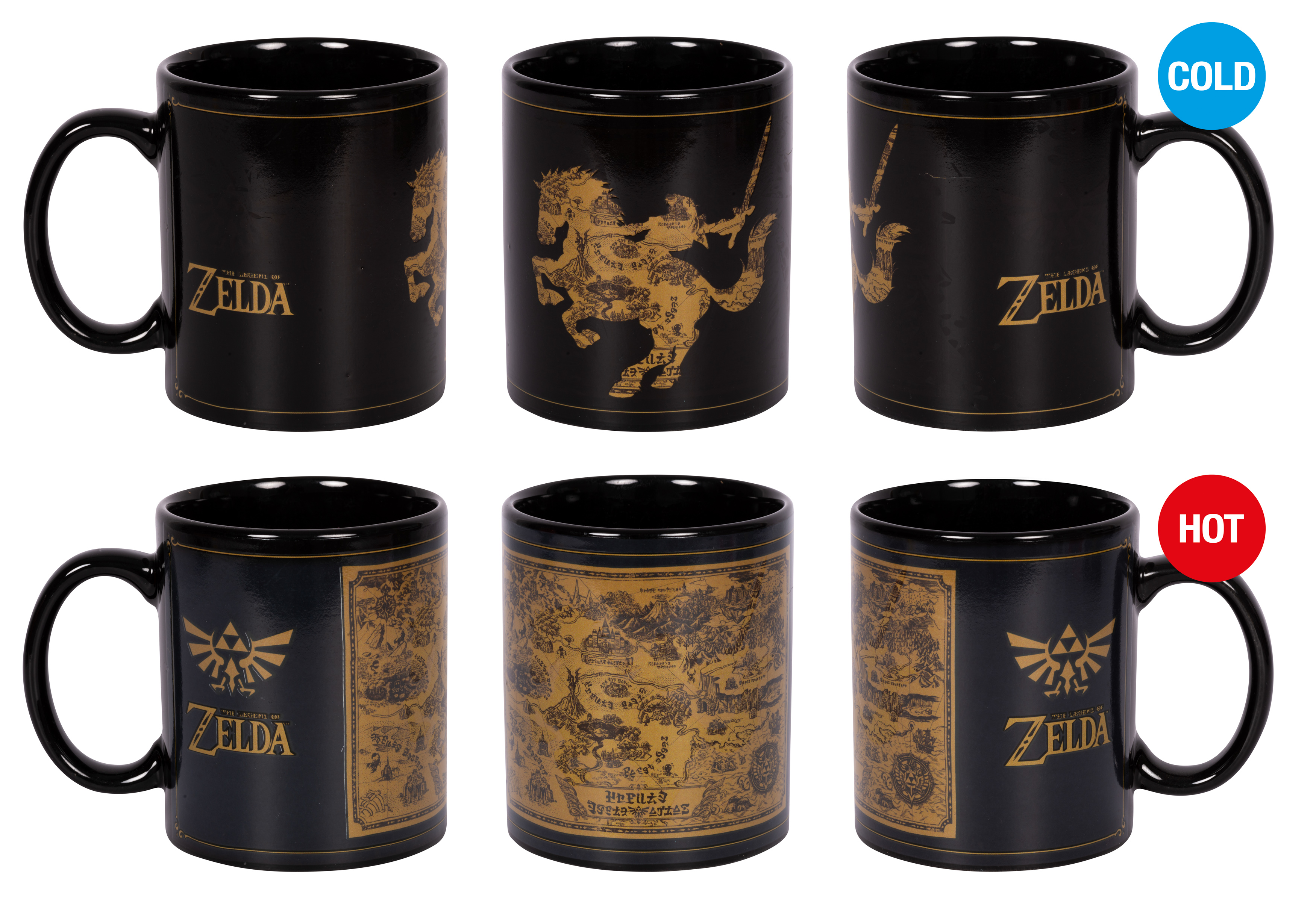 Thermoeffekt Tasse - The Legend of Zelda