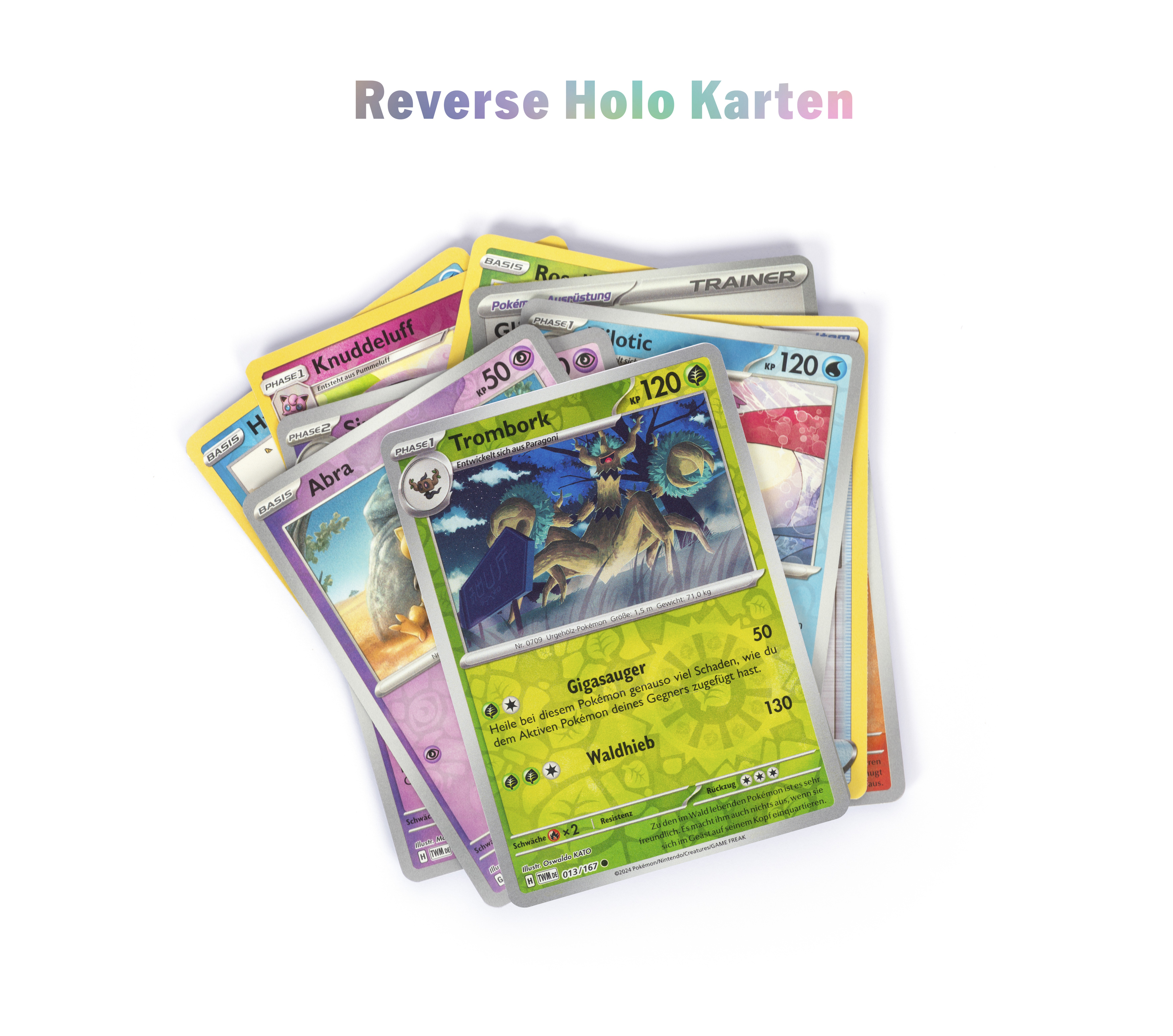 Pokémon Reverse Holo Karrte
