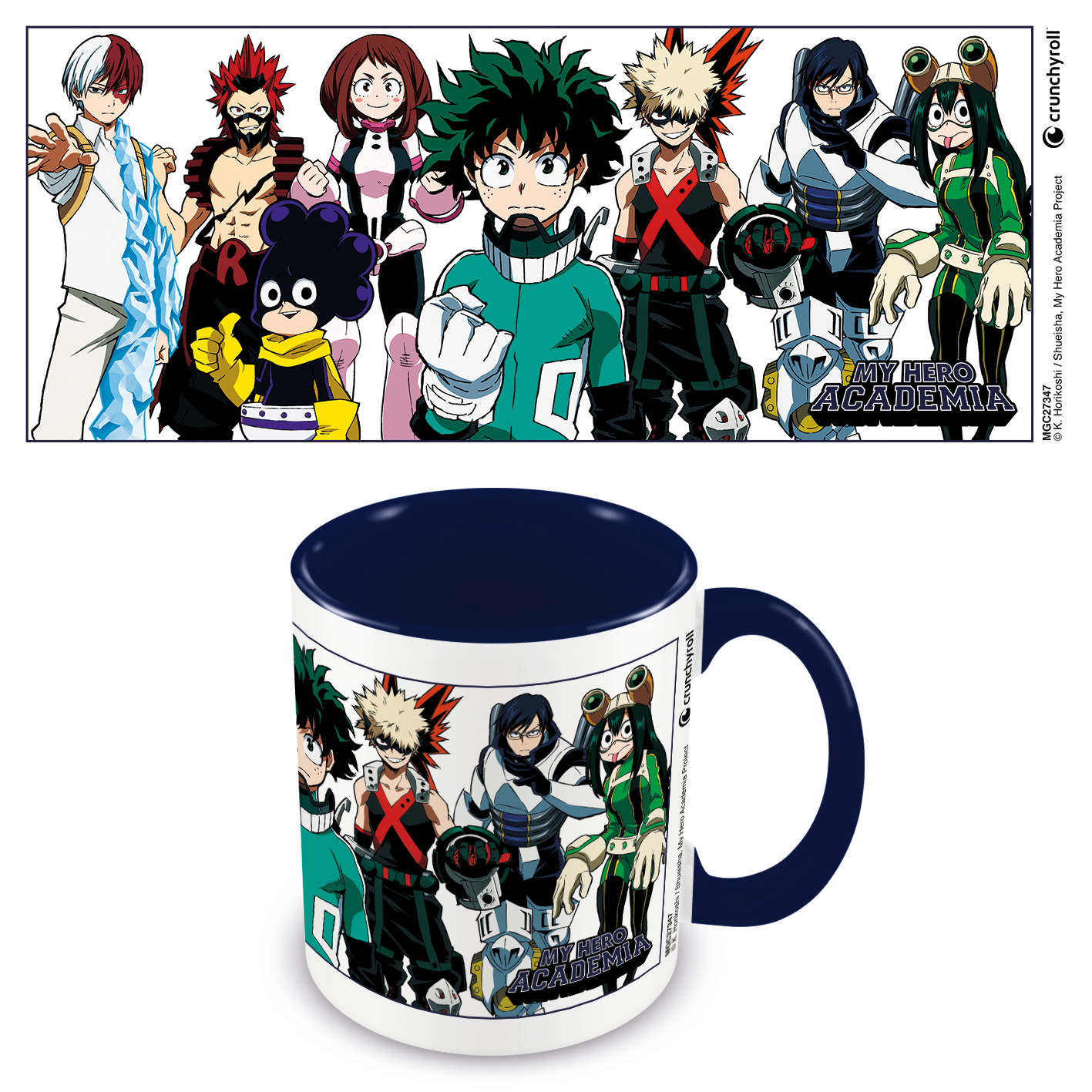 Tasse koloriert - My Hero Academia (Academy Costumed Heroes) Tasse koloriert - My Hero Academia (Academy Costumed Heroes)