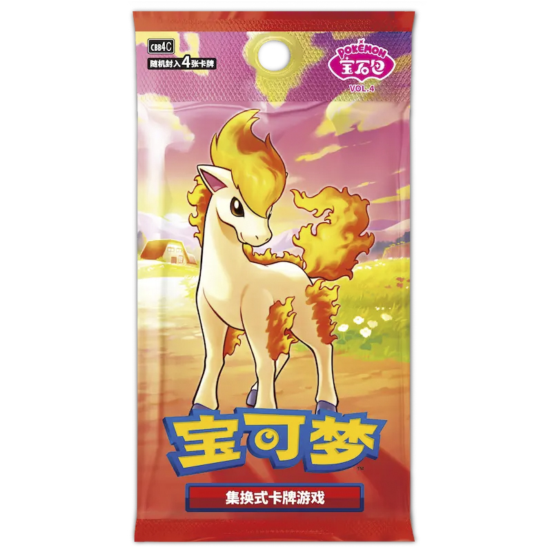 Pokémon Gem Pack Vol. 4 Display CBB4C (Chinesisch)