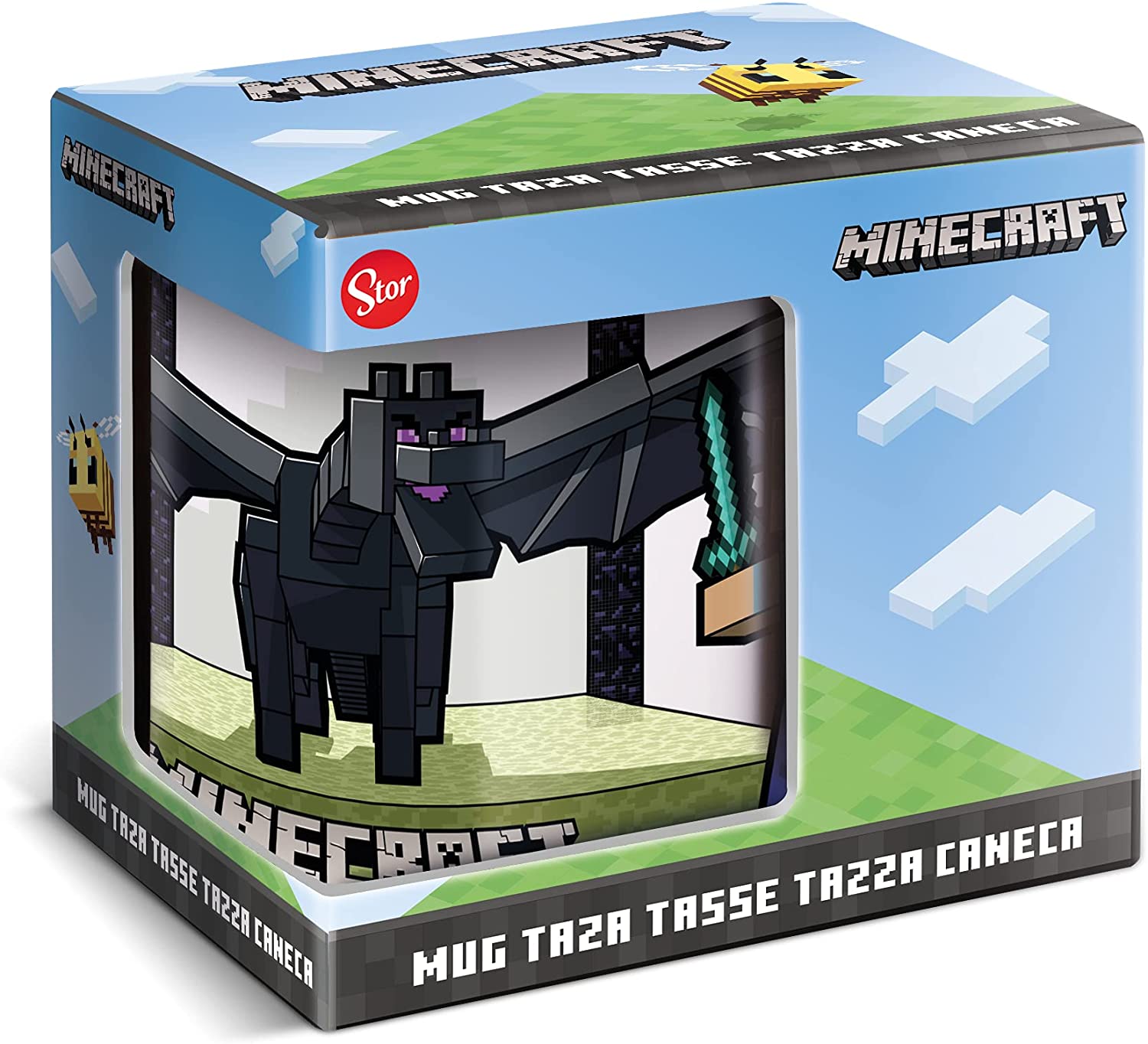 Tasse - Minecraft - Alex Steve Drache Tasse - Minecraft - Alex Steve Drache