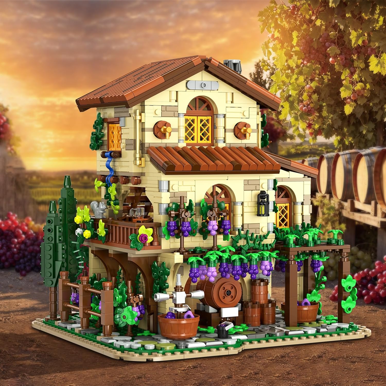 Building Set - Weingut