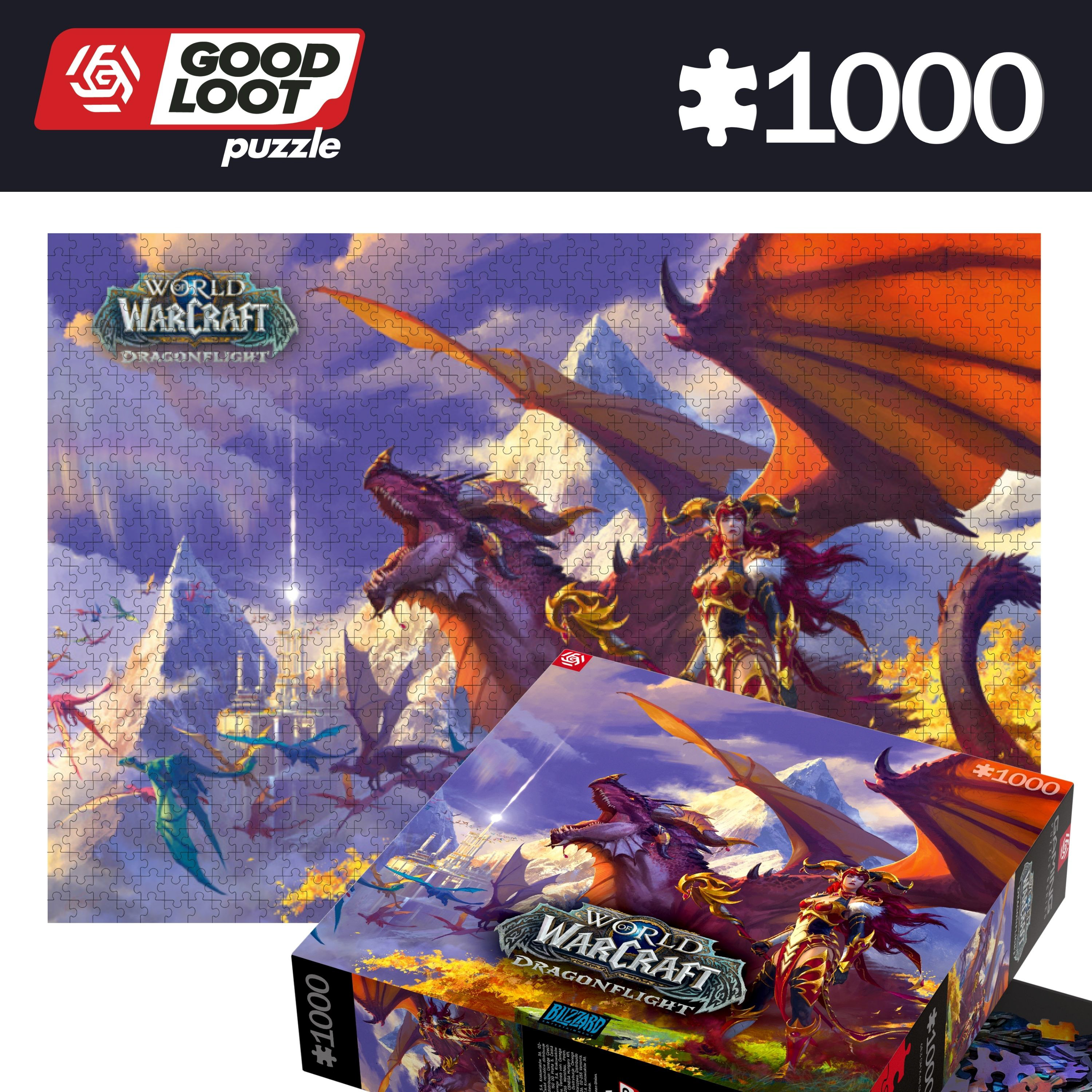 Puzzle - World of Warcraft: Dragonflight - 1000 Teile