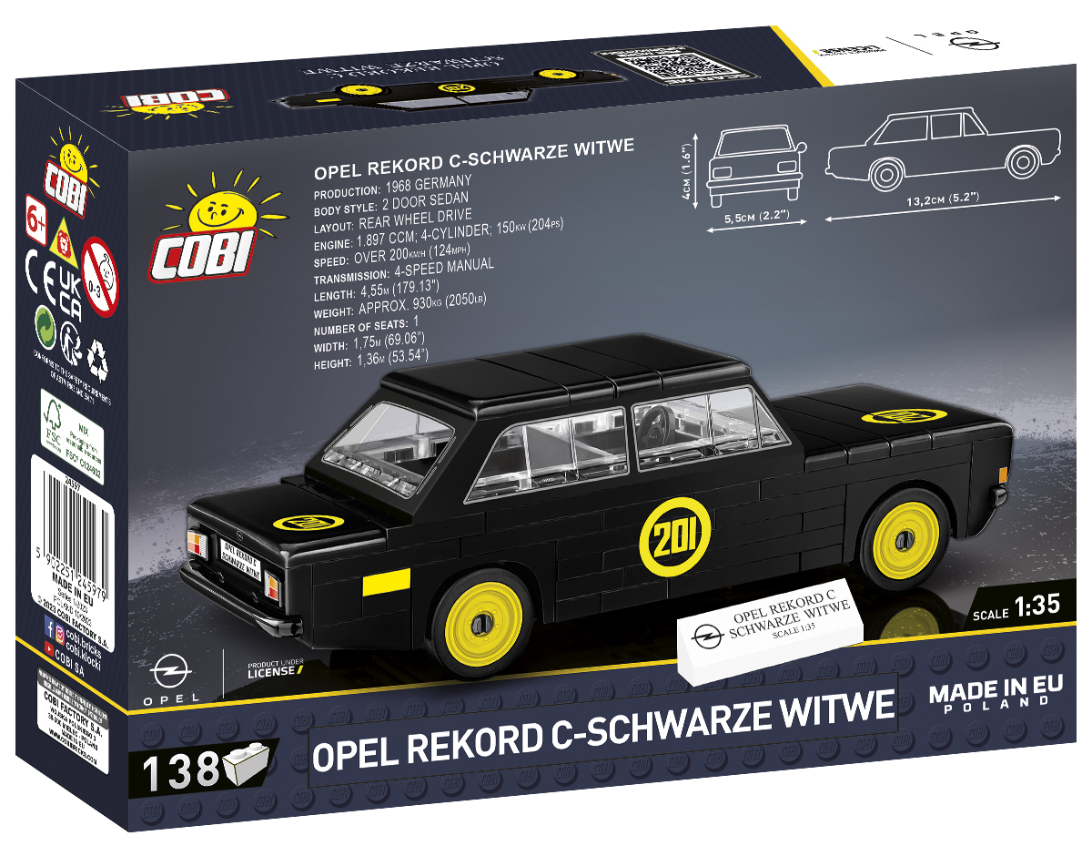 Cobi - Opel Rekord schwarze Witwe