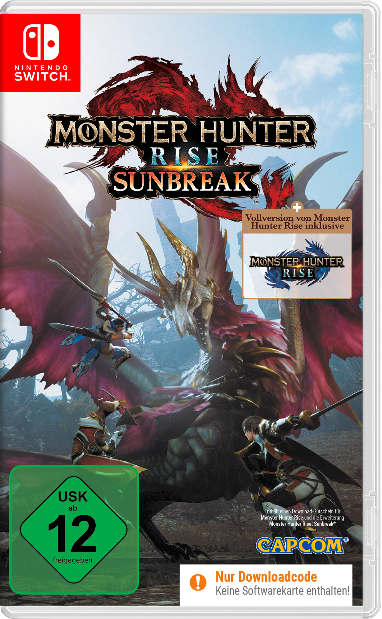 Monster Hunter Rise + Sunbreak (Code in a Box) Monster Hunter Rise + Sunbreak (Code in a Box)