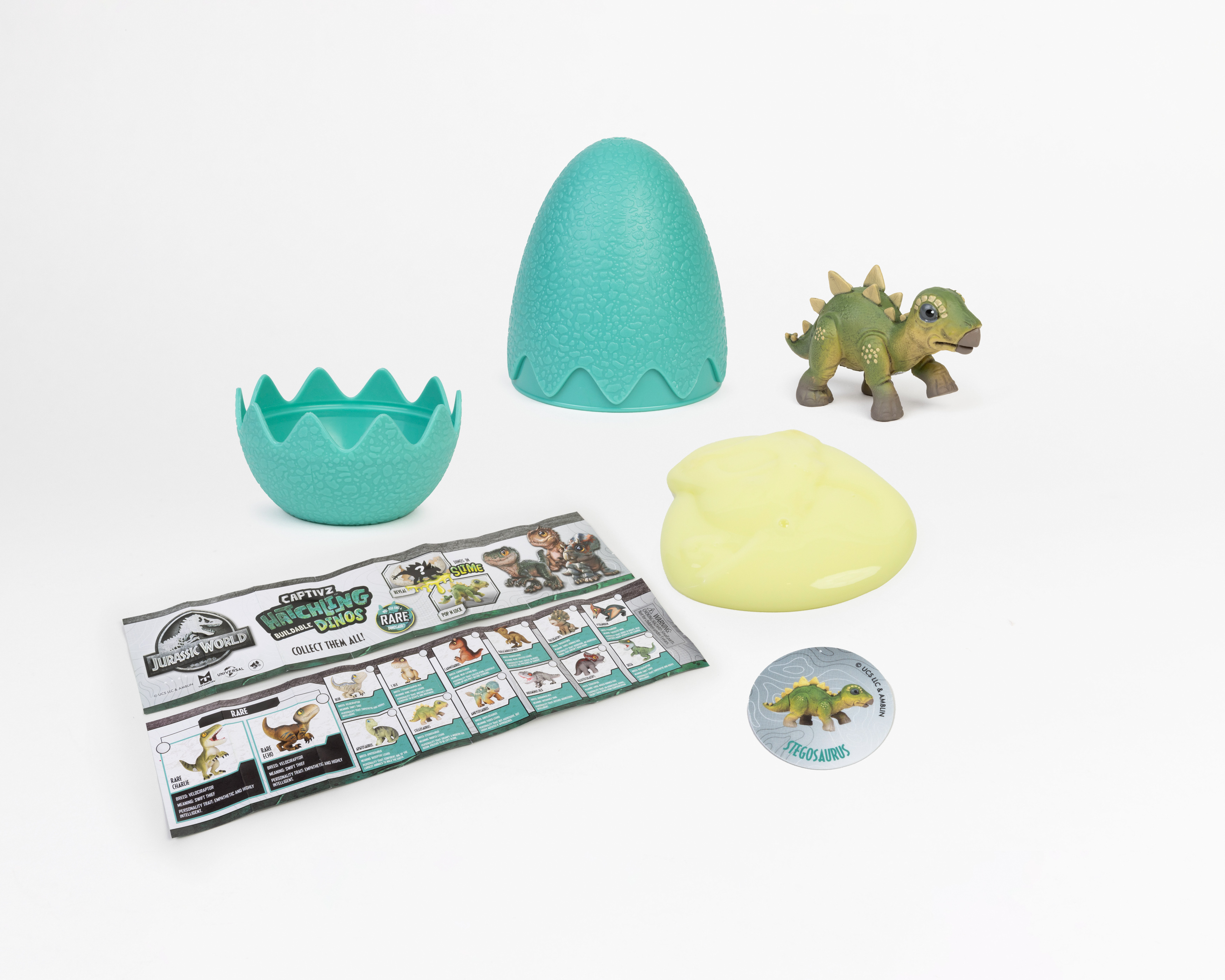 Jurassic World - Captivz Hatchling Buildable Dinos Jurassic World - Captivz Hatchling Buildable Dinos