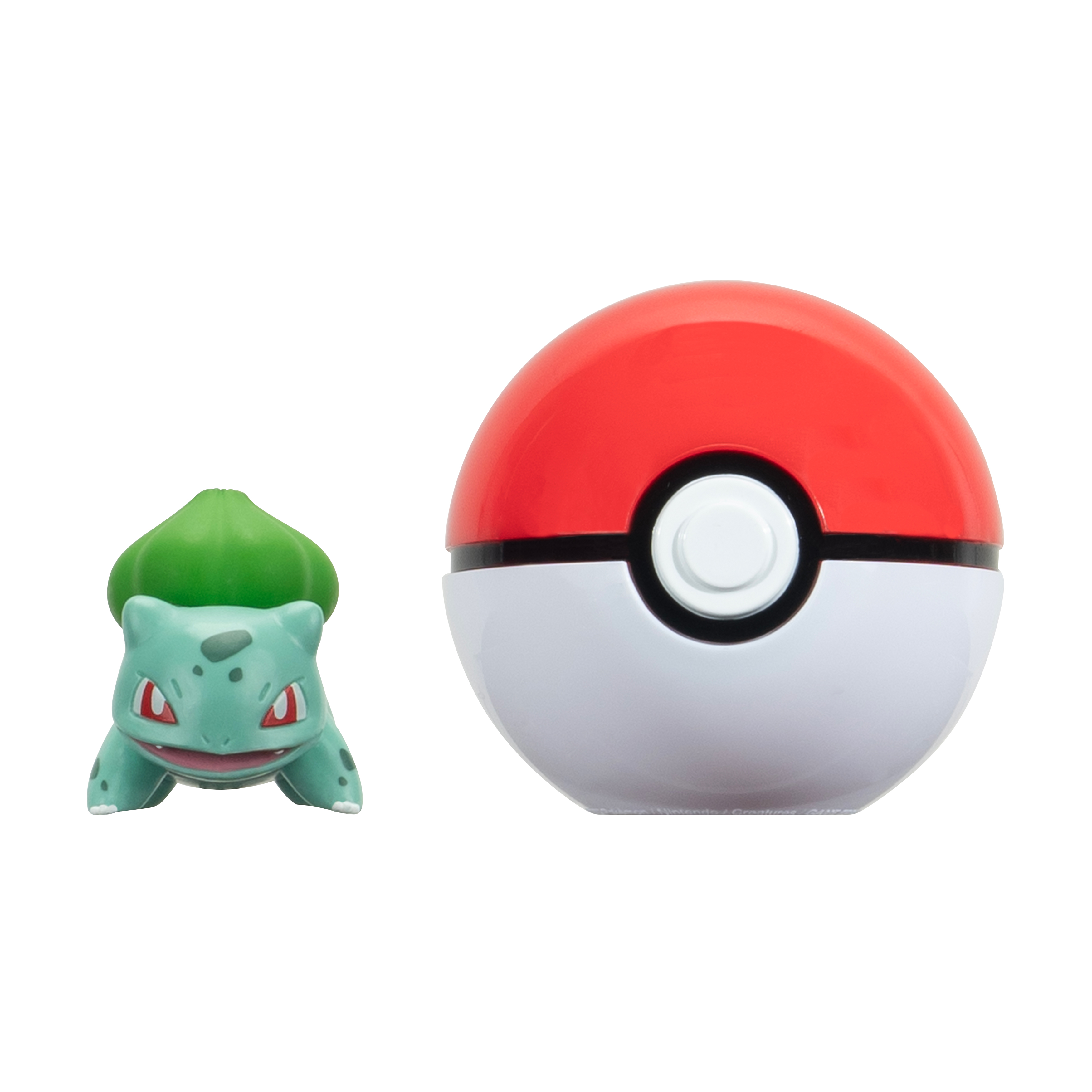 Pokémon - Clip'n Go - Bisasam & Pokéball Pokémon - Clip'n Go - Bisasam & Pokéball