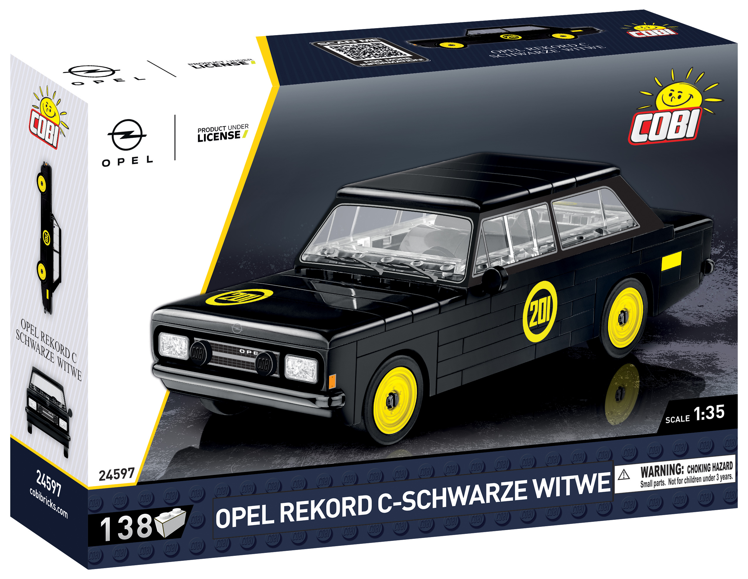 Cobi - Opel Rekord schwarze Witwe