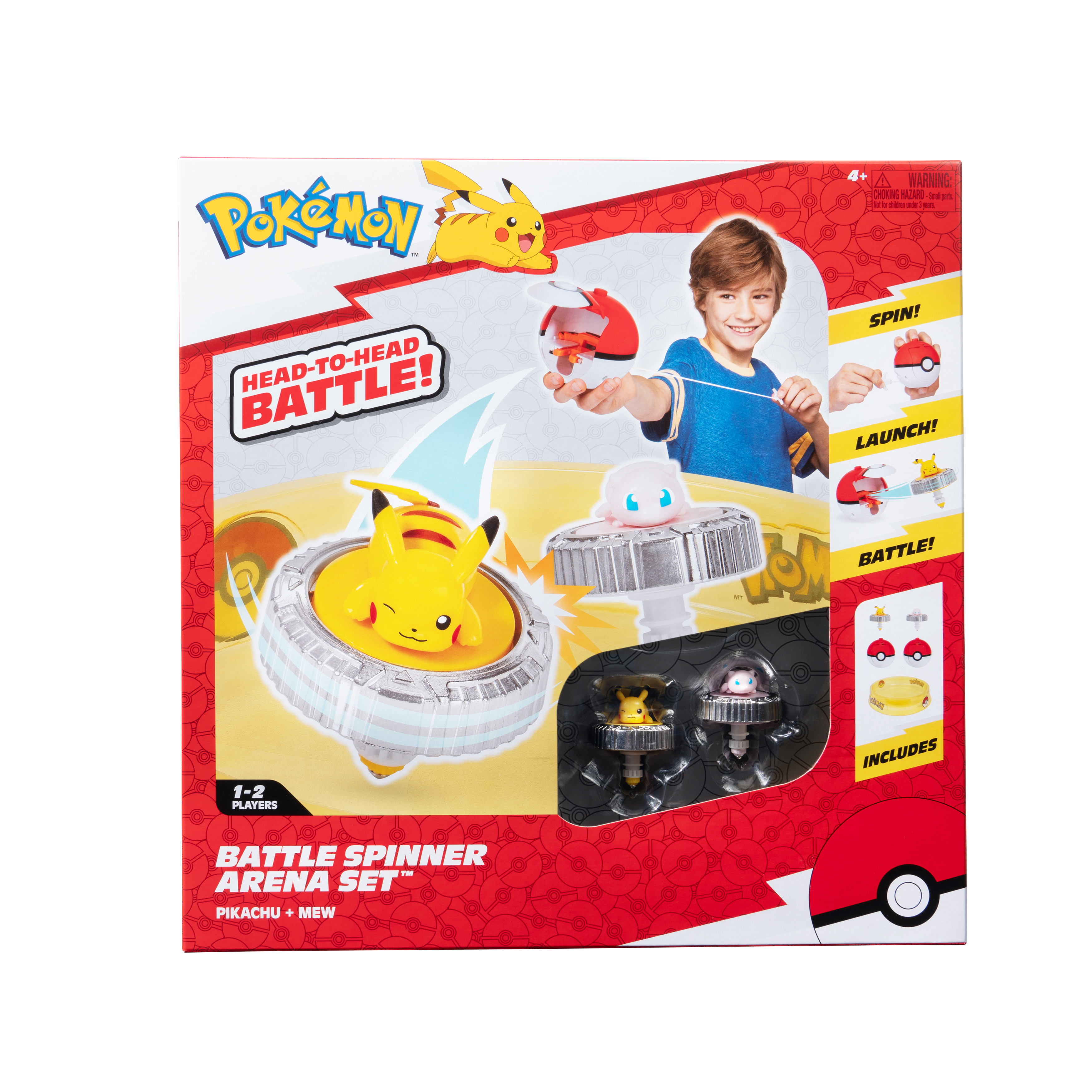 Pokémon - Battle Spinner Arena Set (Pikachu & Mew) Pokémon - Battle Spinner Arena Set (Pikachu & Mew)