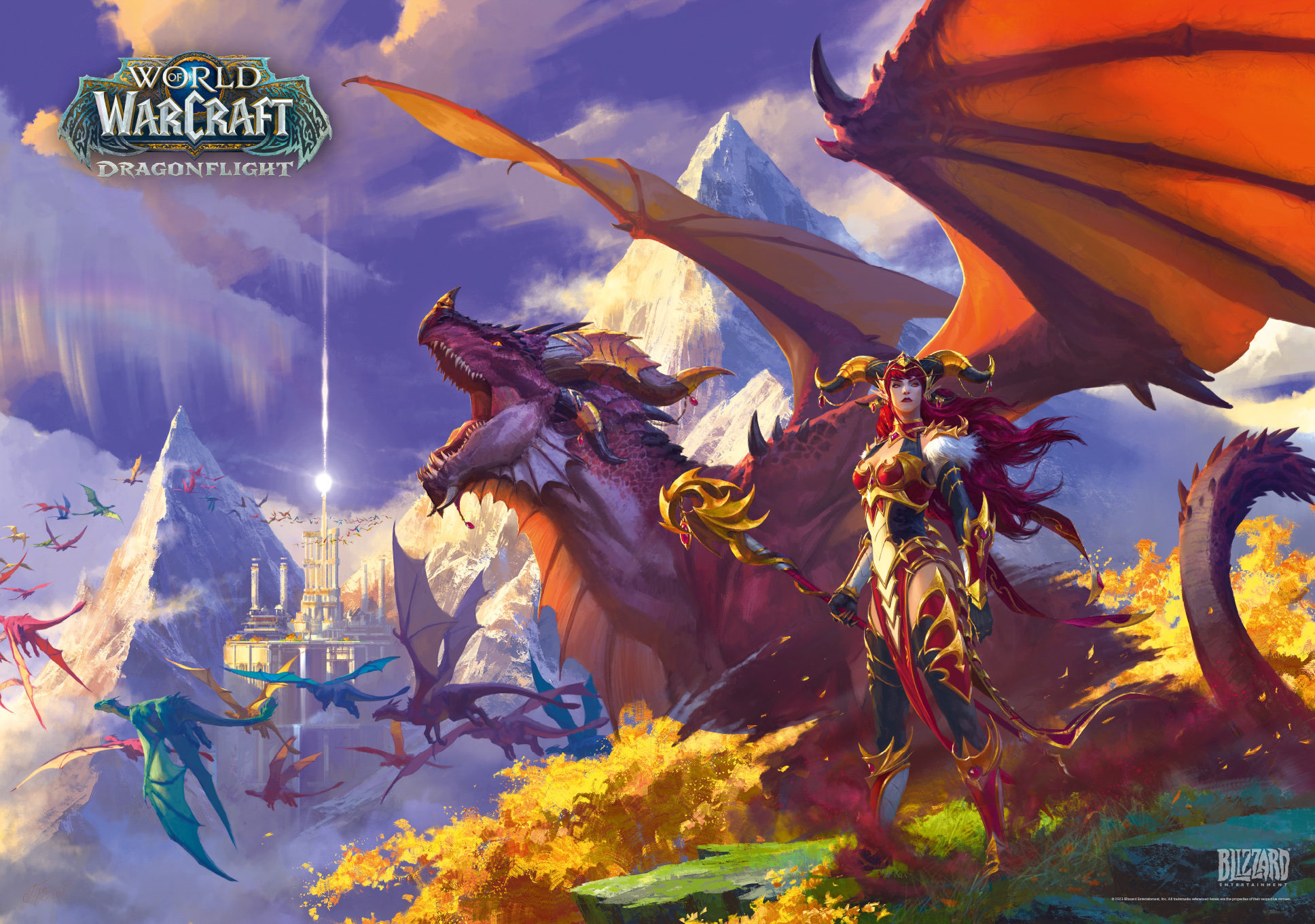 Puzzle - World of Warcraft: Dragonflight - 1000 Teile