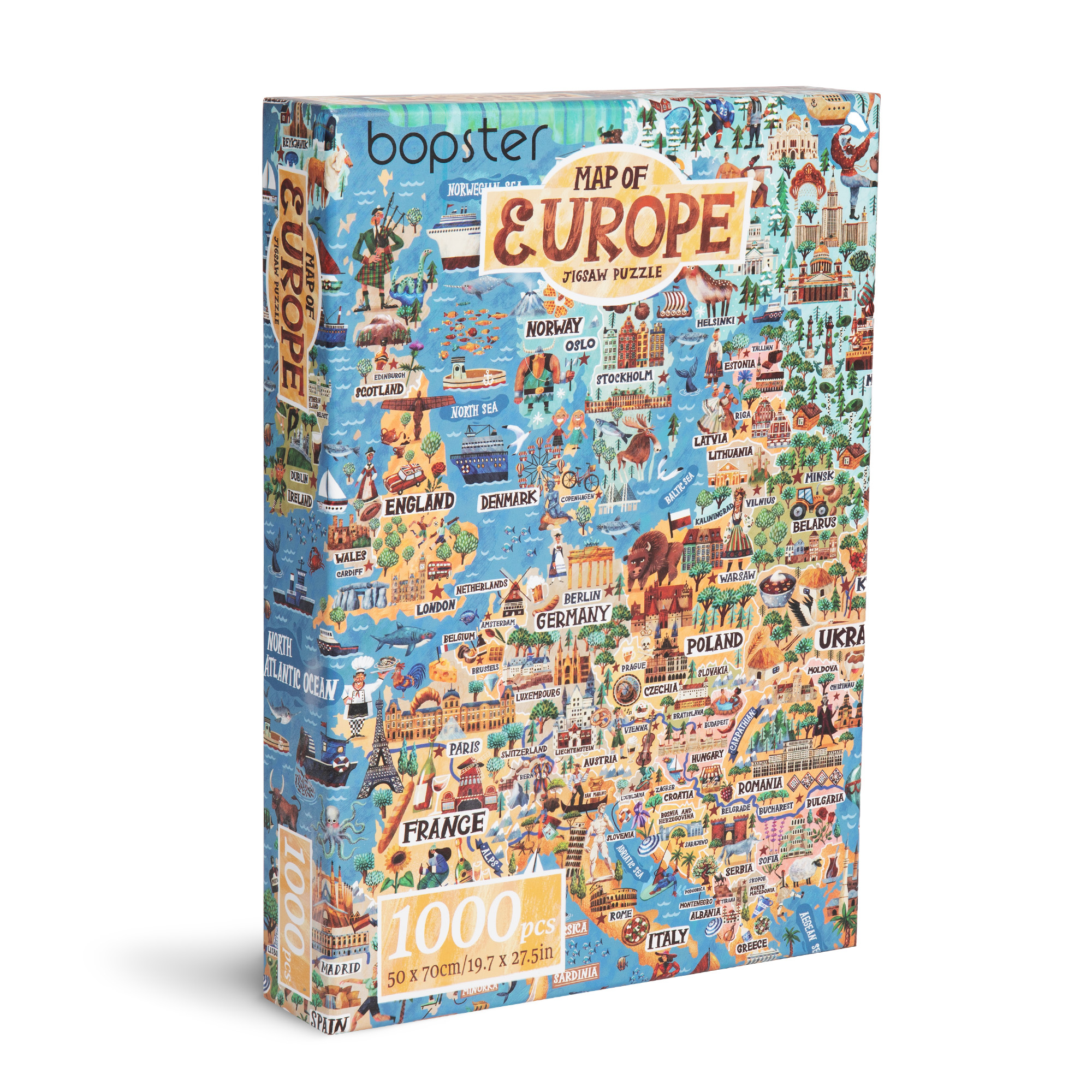 Puzzle - Map of Europe