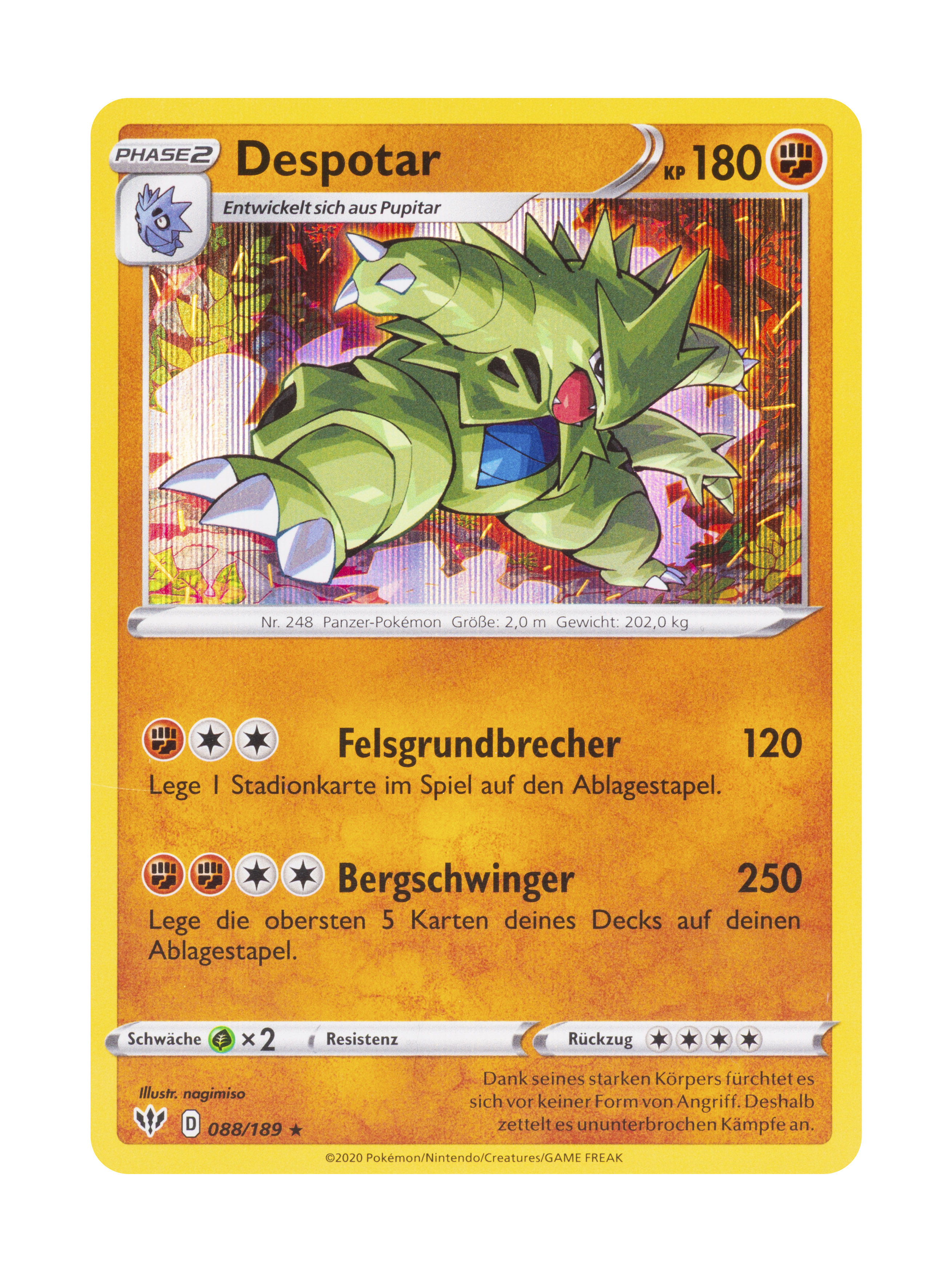 Pokémon Holo Karte