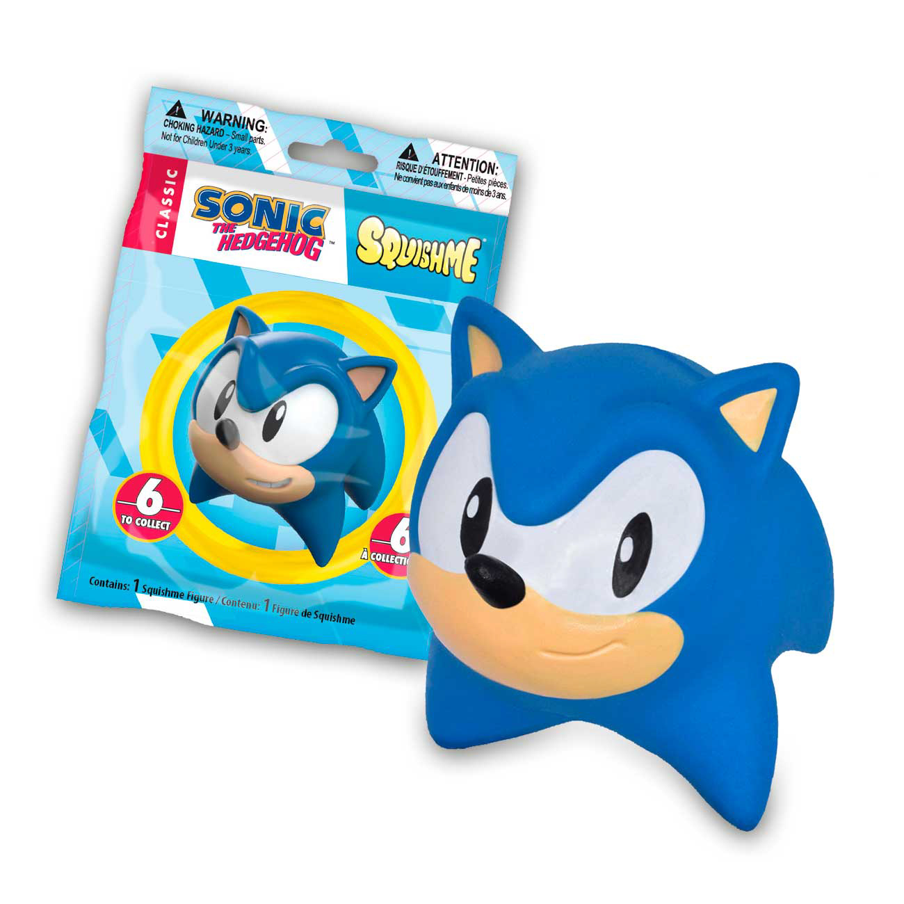 Sonic SquishMe Serie 1 Sonic SquishMe Serie 1