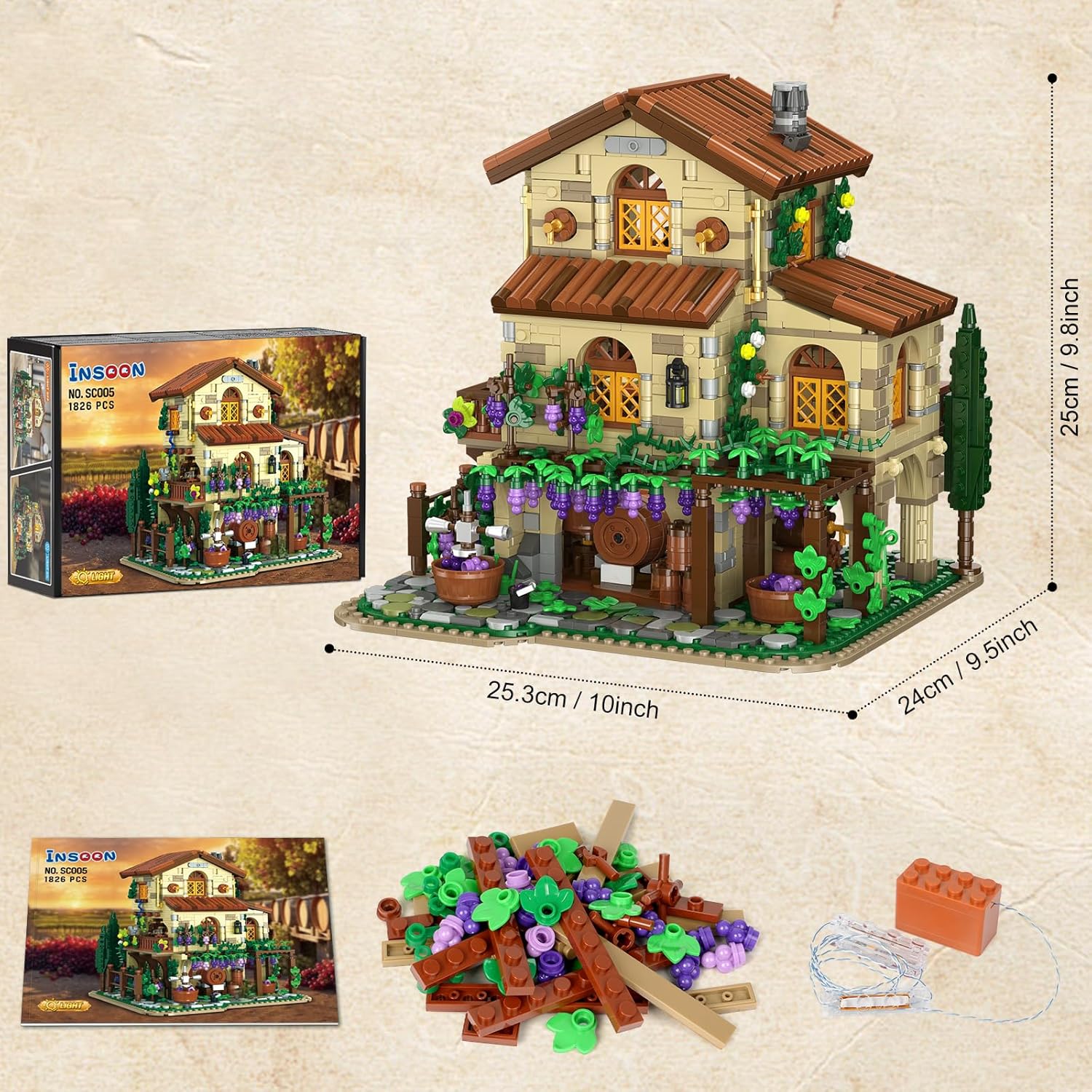 Building Set - Weingut