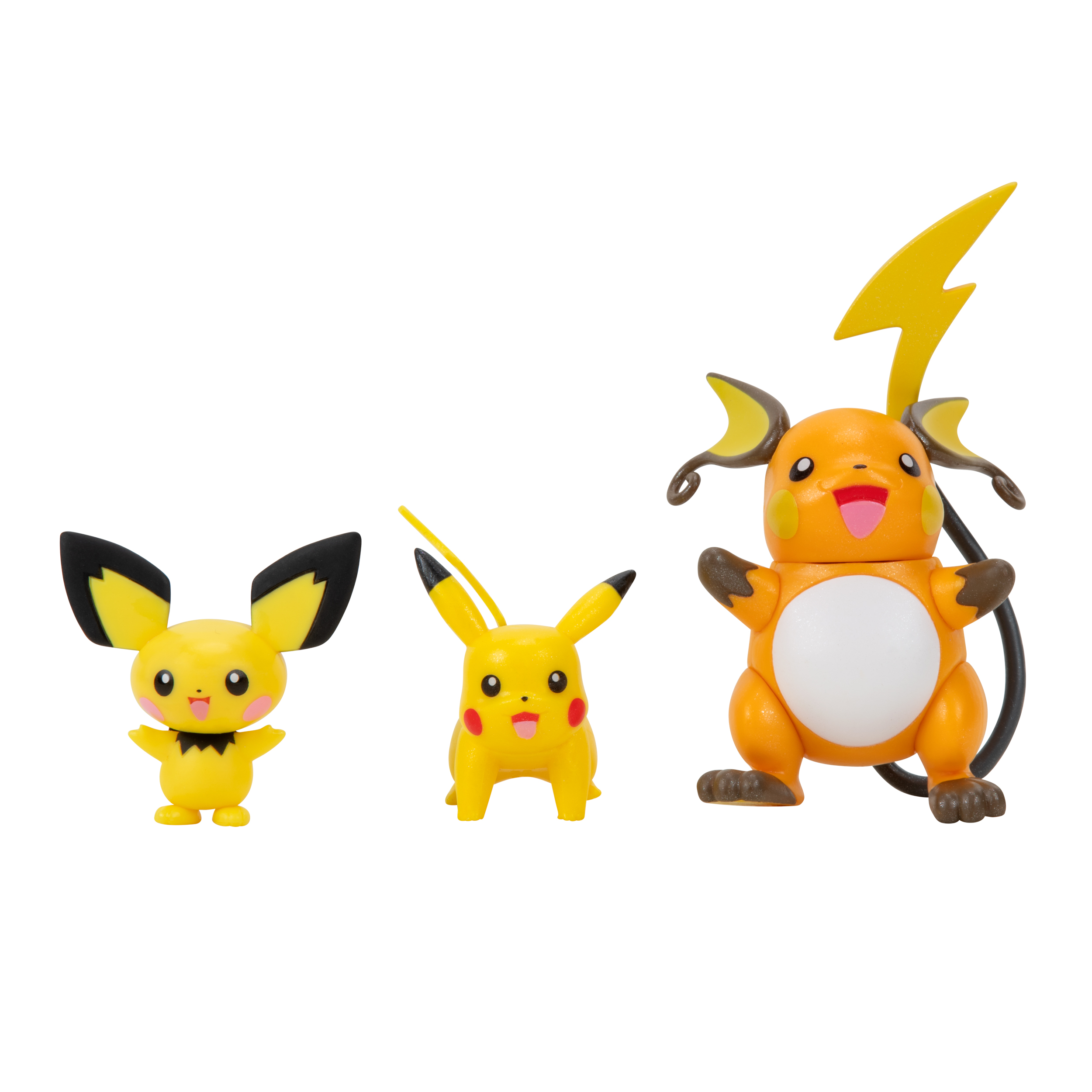 Pokémon - Select Entwicklungs Multipack - Pichu, Pikachu & Raichu Pokémon - Select Entwicklungs Multipack - Pichu, Pikachu & Raichu