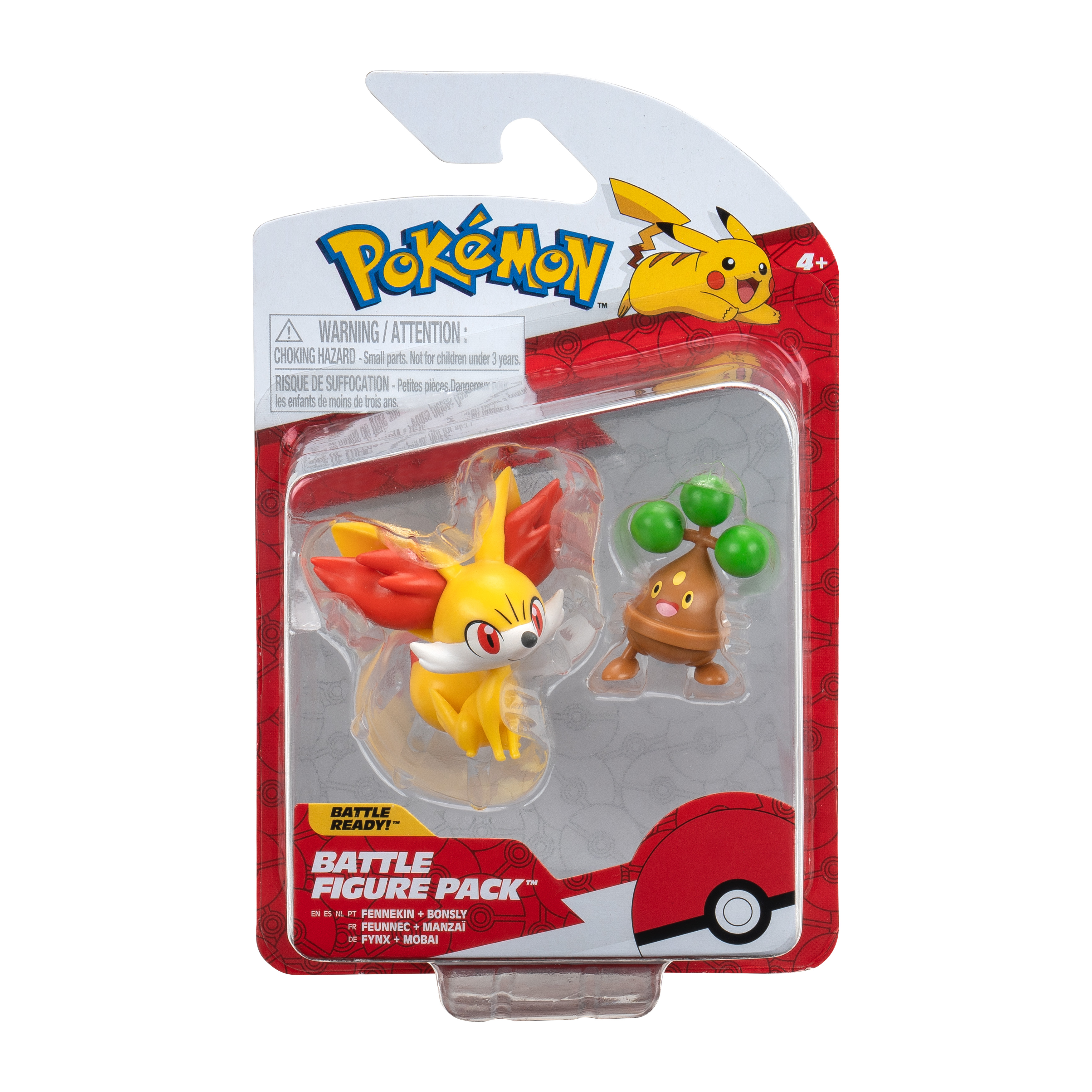 Pokémon - Battle Figur 2er Pack - Fynx & Mobai