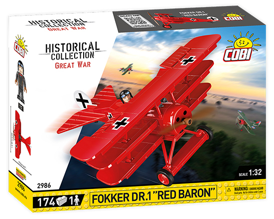 Cobi Historical Collection Great War - Fokker Dr.1 "Red Baron"