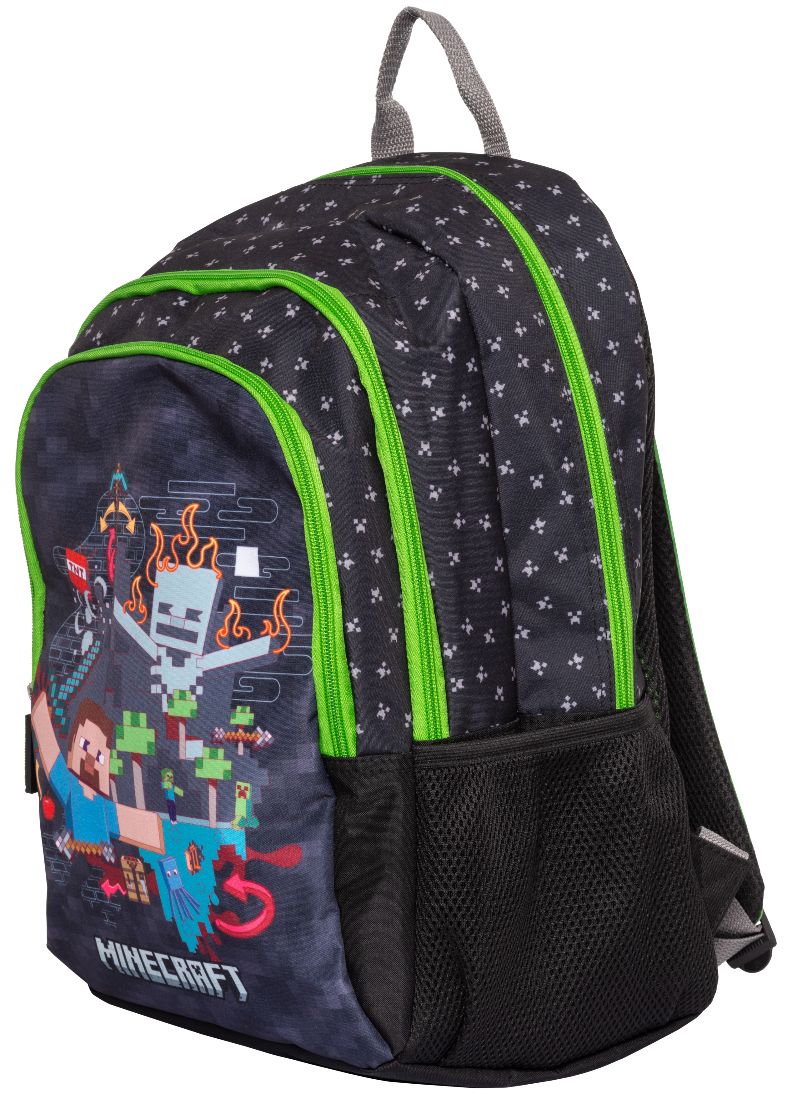 Minecraft - Rucksack - schwarz/grün Minecraft - Rucksack - schwarz/grün