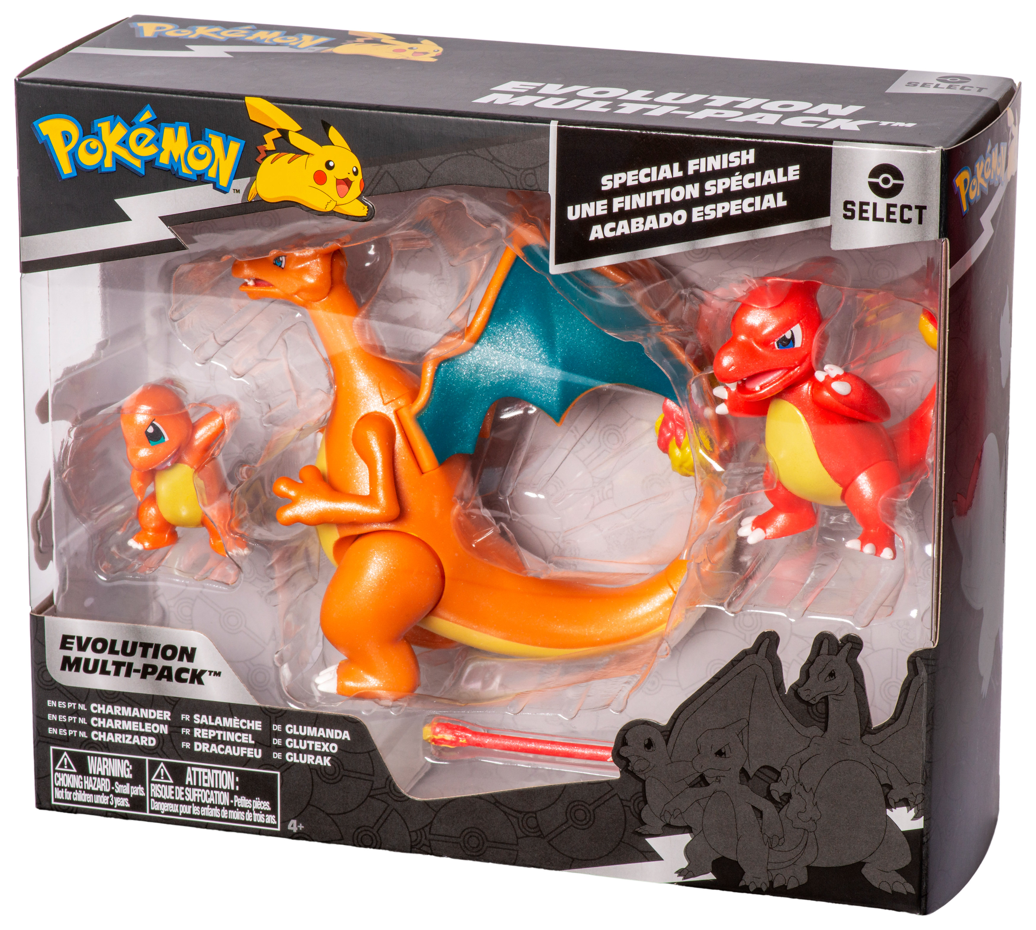 Pokémon - Select Entwicklungs Multipack - Glumanda, Glutexo & Glurak Pokémon - Select Entwicklungs Multipack - Glumanda, Glutexo & Glurak