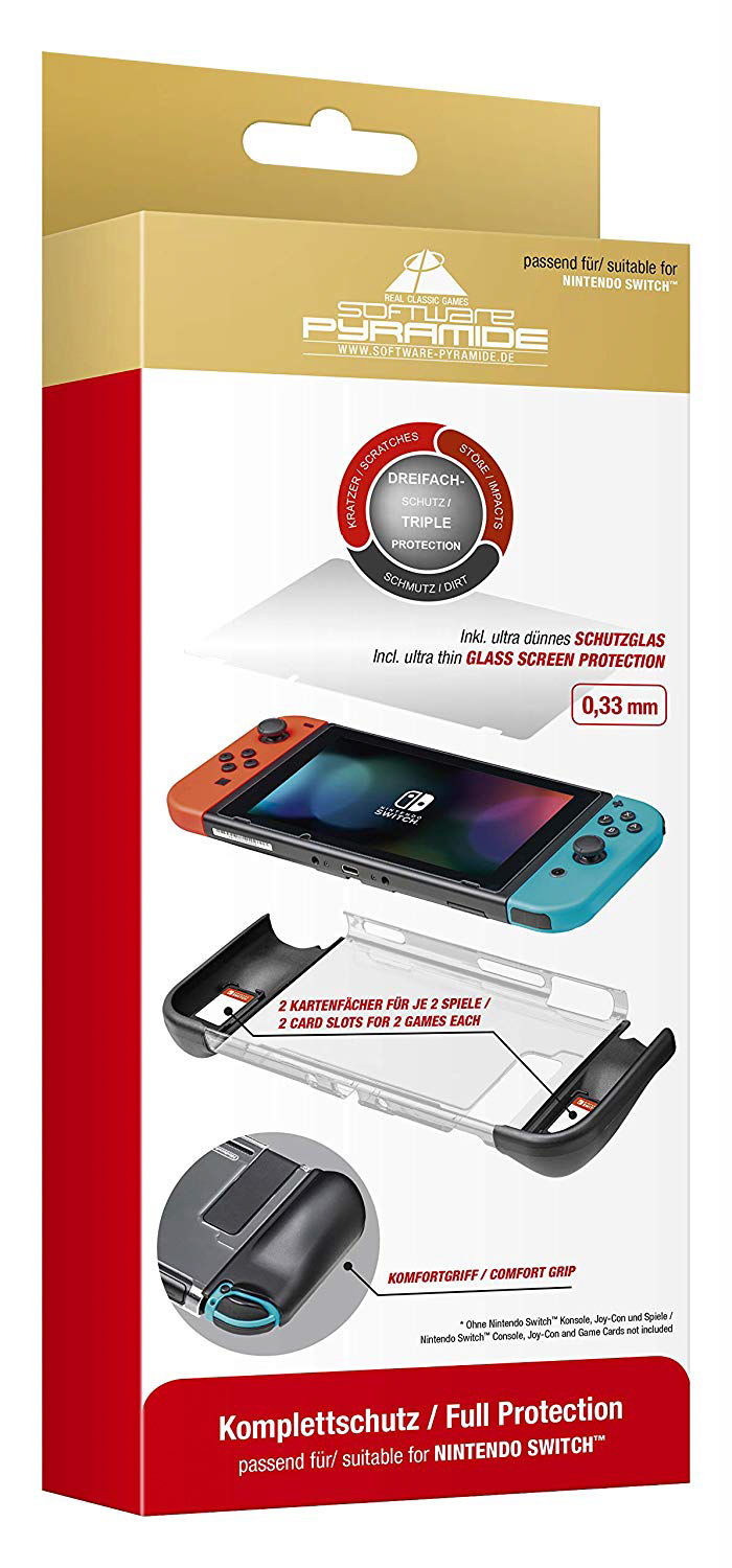Komplettschutz-Set für Nintendo Switch Komplettschutz-Set für Nintendo Switch
