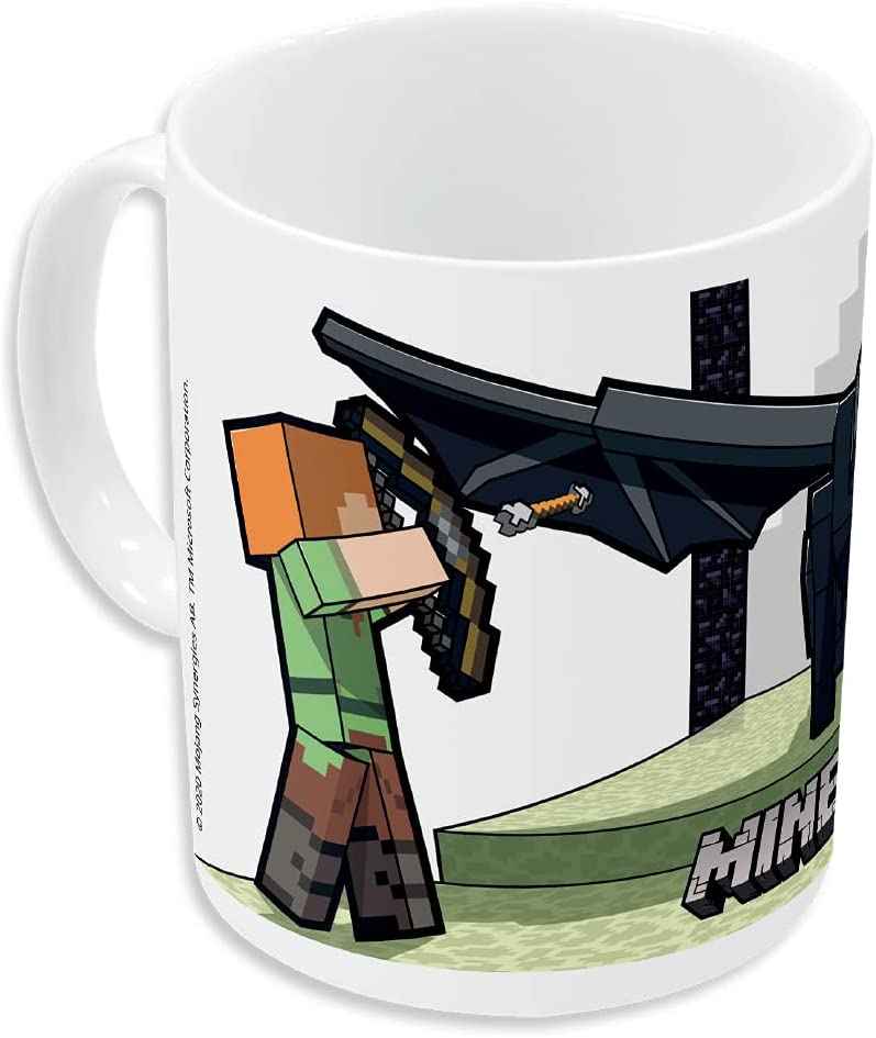 Tasse - Minecraft - Alex Steve Drache